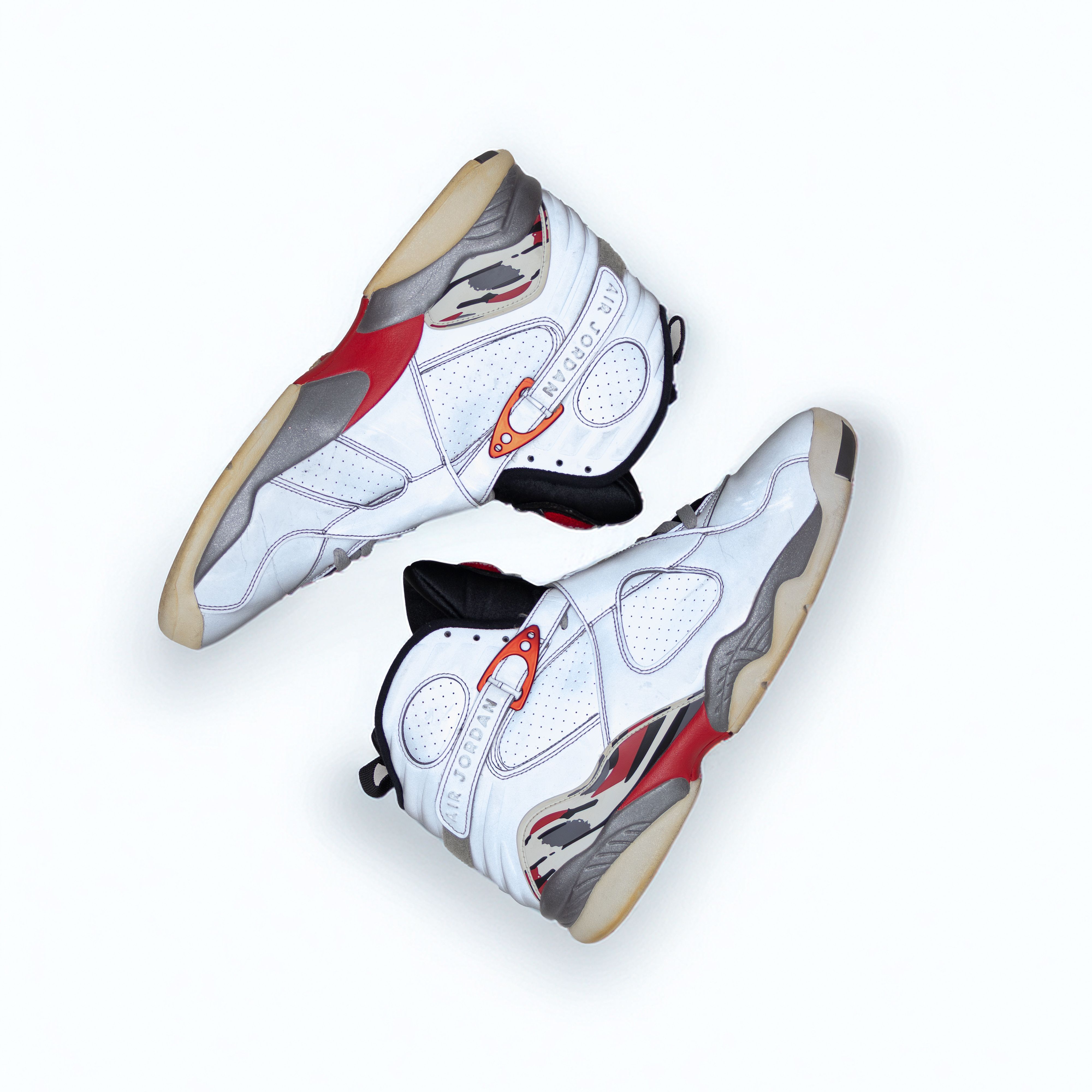 Jordan Brand Nike Air Jordan 8 Retro “Chrome” Men’s Size US 12 Size US 12 / EU 45 - 3 Thumbnail