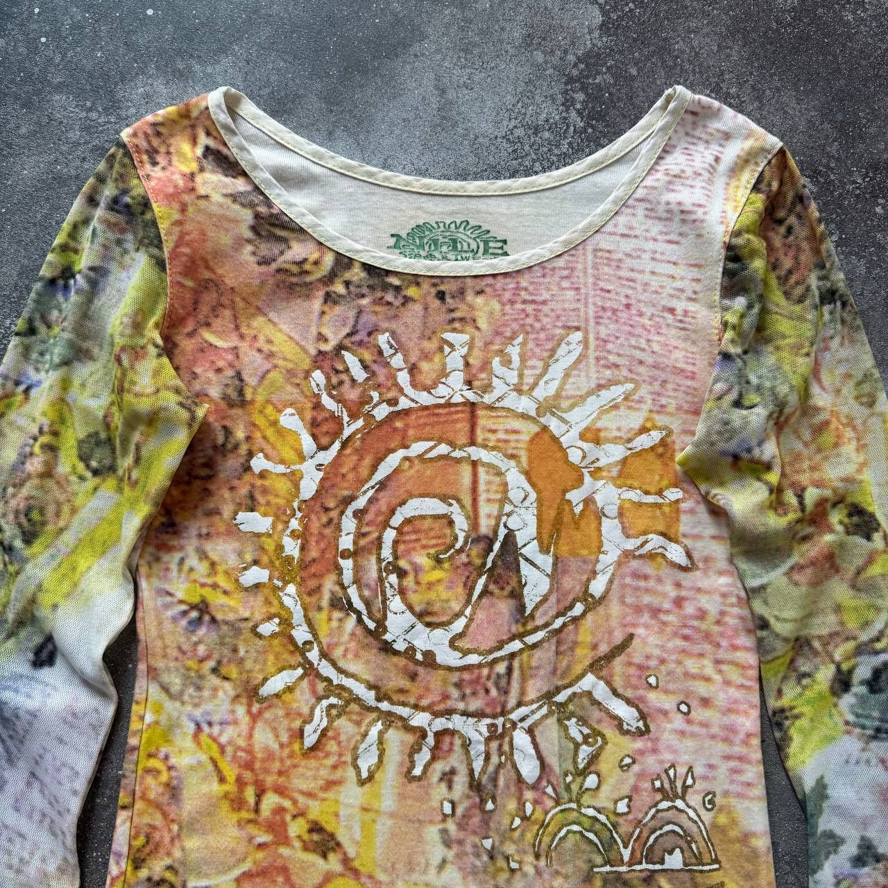 Hysteric Glamour Vintage Mesh Long Sleeve Top (Jean Paul Gaultier style) Size S / US 4 / IT 40 - 4 Thumbnail