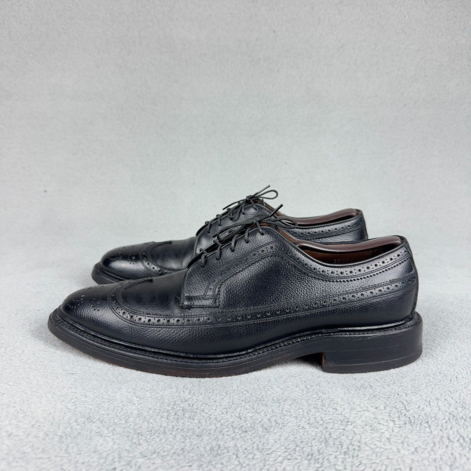 Allen Edmonds Allen Edmonds MacNeil Black Pebble Grain Longwing USA 9D Size US 9 / EU 42 - 11 Thumbnail