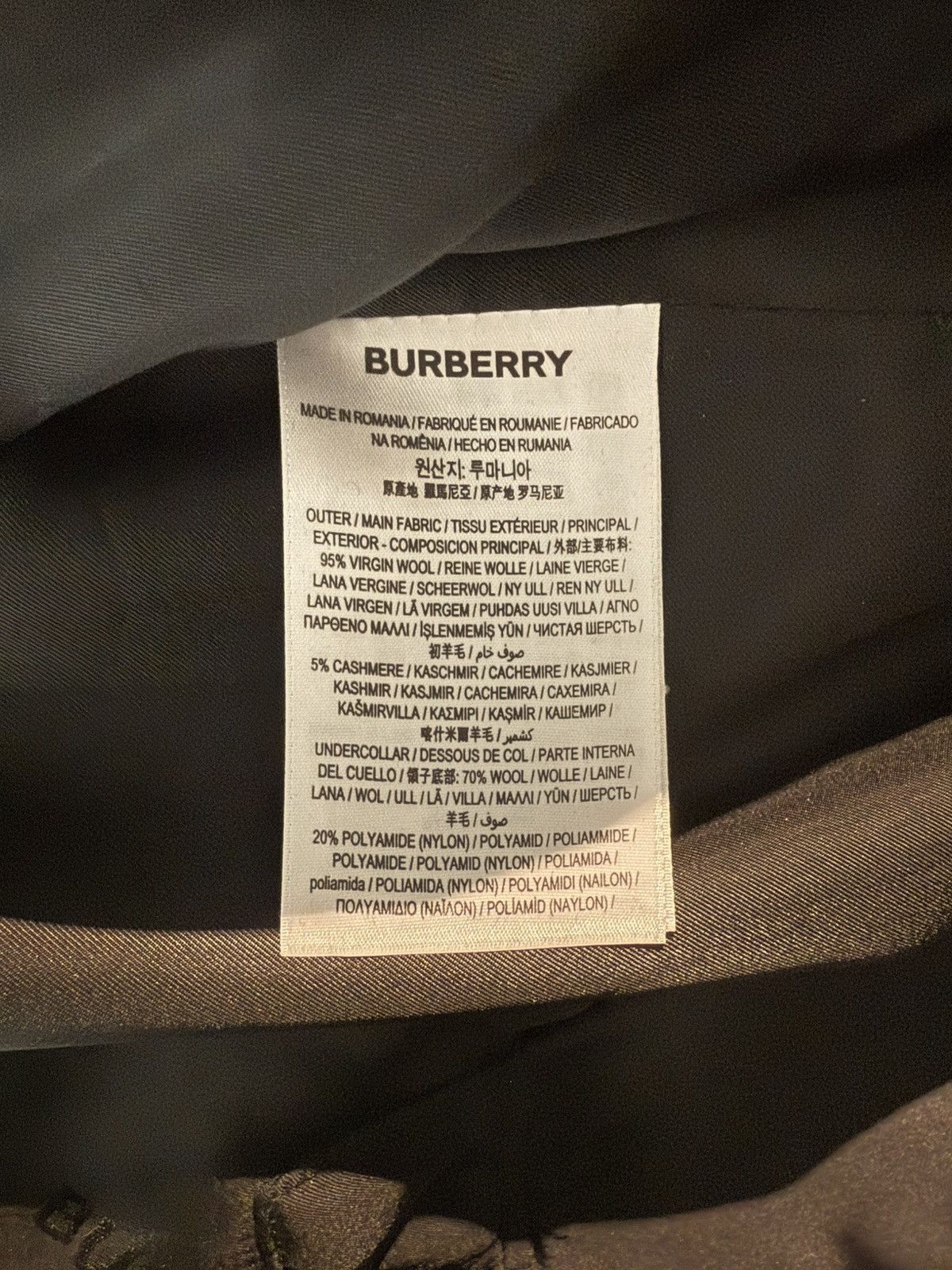 Burberry Burberry Wimbledon Wool Cashmere Double-Breasted Trench Coat Size US M / EU 48-50 / 2 - 6 Thumbnail