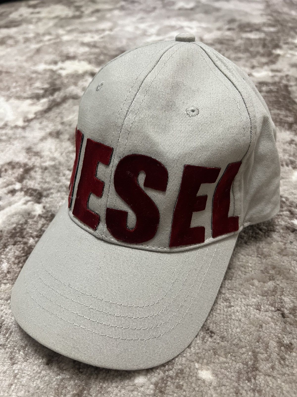 Diesel Vintage Diesel y2k Avant garde Big logo cap Size ONE SIZE - 2 Thumbnail