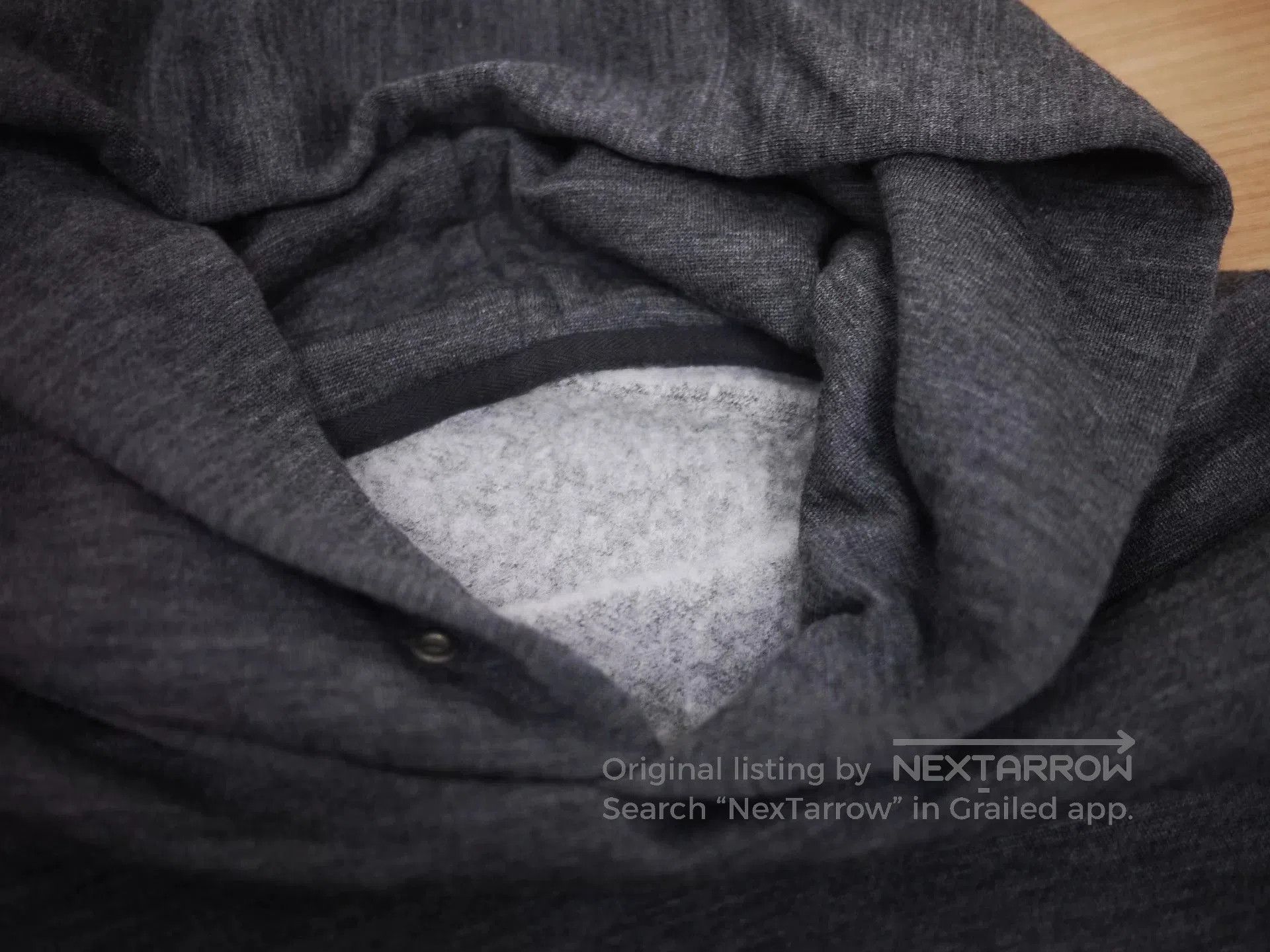 Visvim visvim jumbo hoodie p.o superfine charcoal. Size US M / EU 48-50 / 2 - 5 Thumbnail