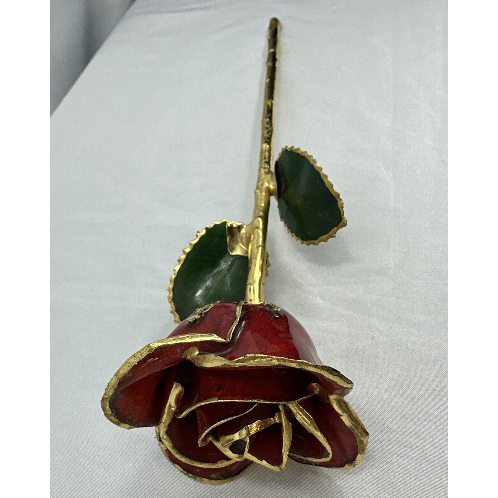 Other 24K Gold Real Rose Dipped in Ruby Lacquered last forever Size ONE SIZE - 2 Thumbnail