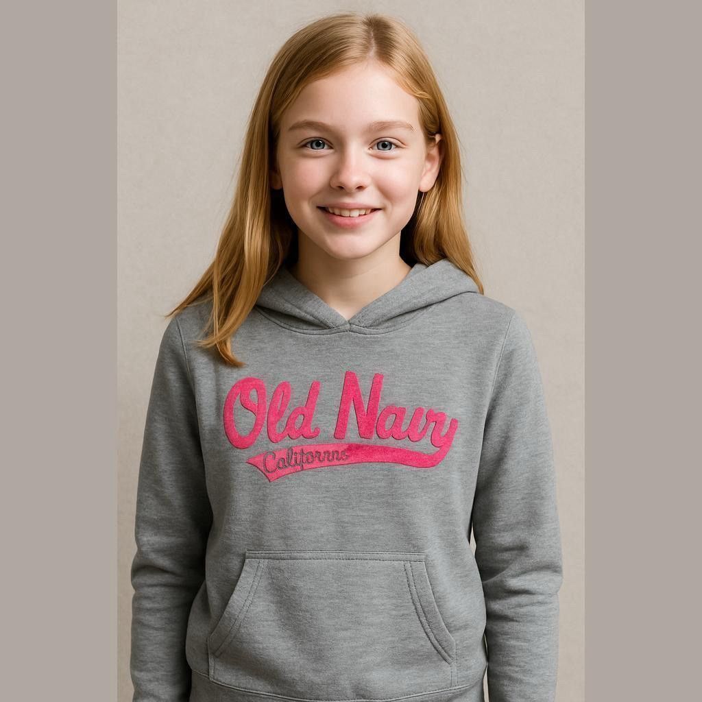 Old Navy Old navy hoodie gray/pink size 14/XL girls pocket Size US L / EU 52-54 / 3 - 1 Thumbnail