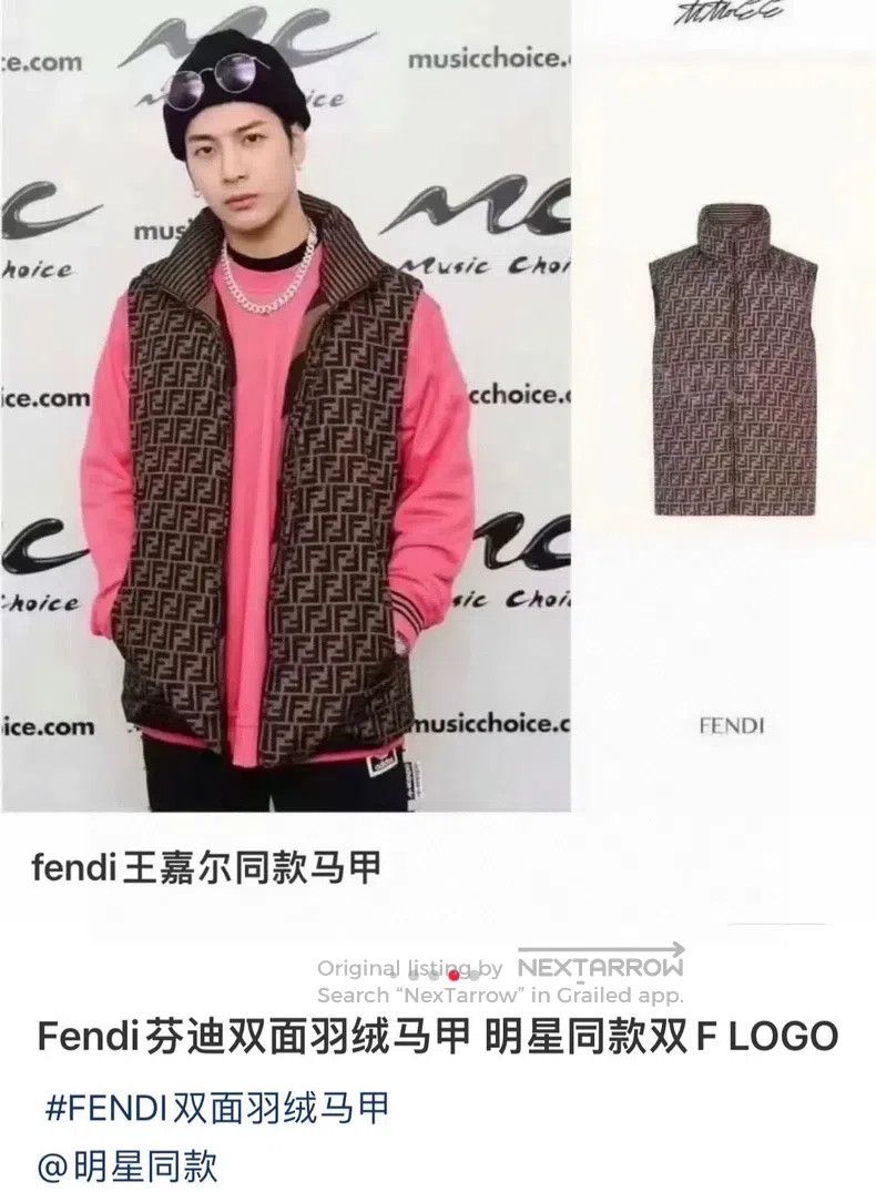 Fendi Fendi Double-sided Down Vest Size US L / EU 52-54 / 3 - 6 Thumbnail