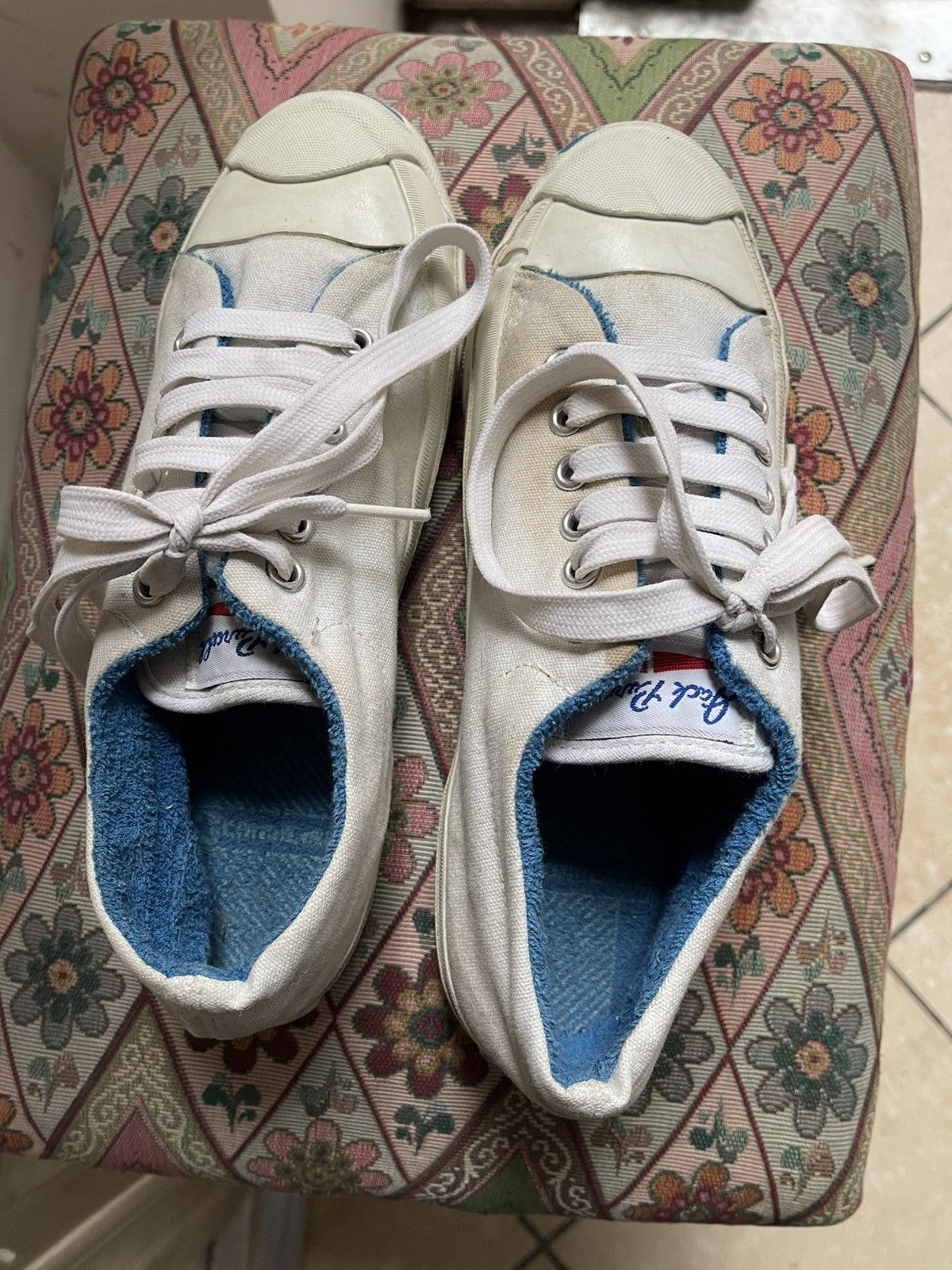 Vintage Converse Jack Purcell Shoes Made in USA 80s