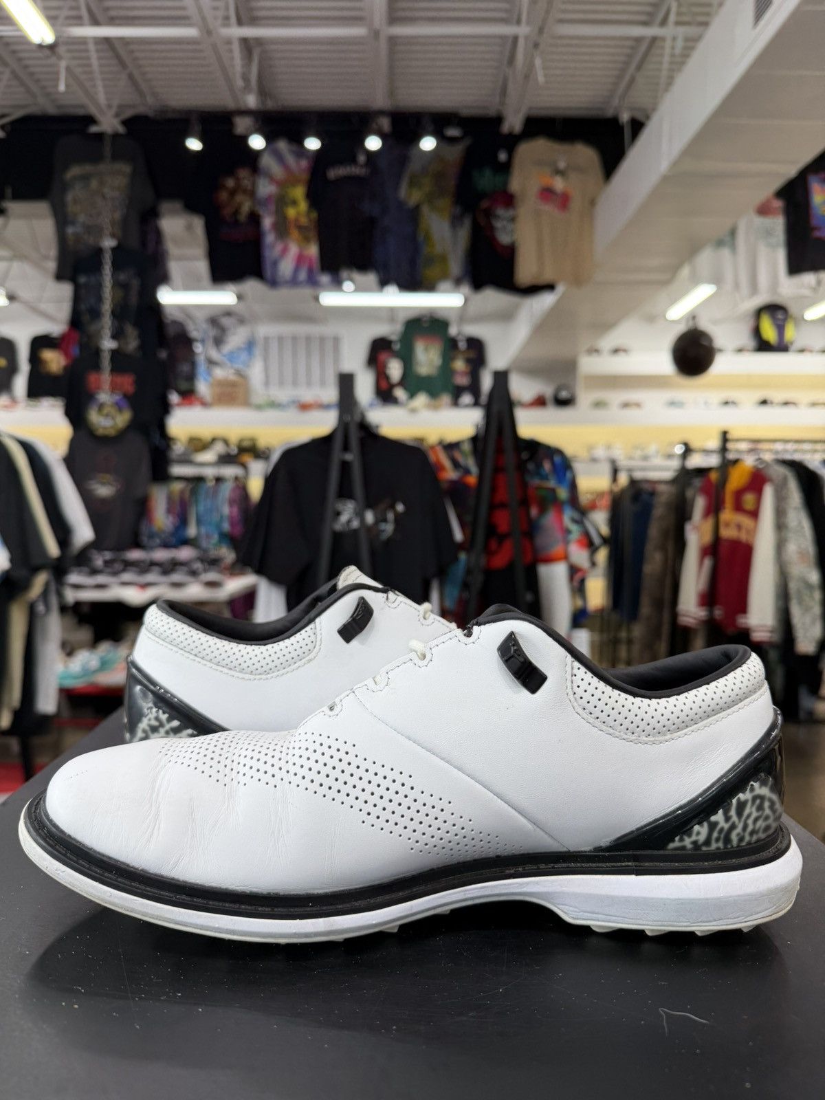 Jordan Brand Jordan ADG 4 Golf White Black Size 8.5 (2023) Size US 8.5 / EU 41-42 - 4 Thumbnail