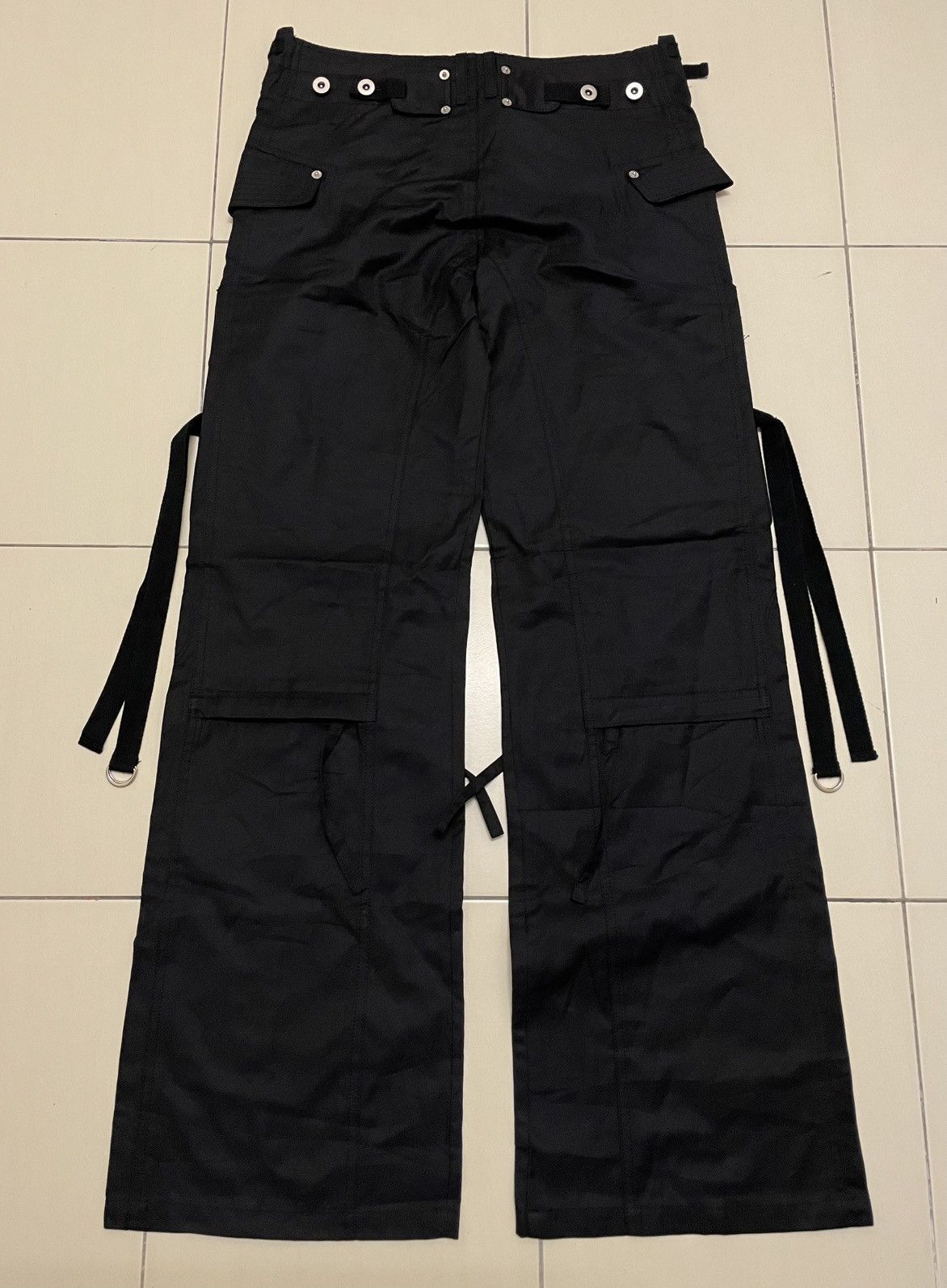 Japanese Brand LAV Tactical Cargo Flare Pants Size US 32 / EU 48 - 4 Thumbnail