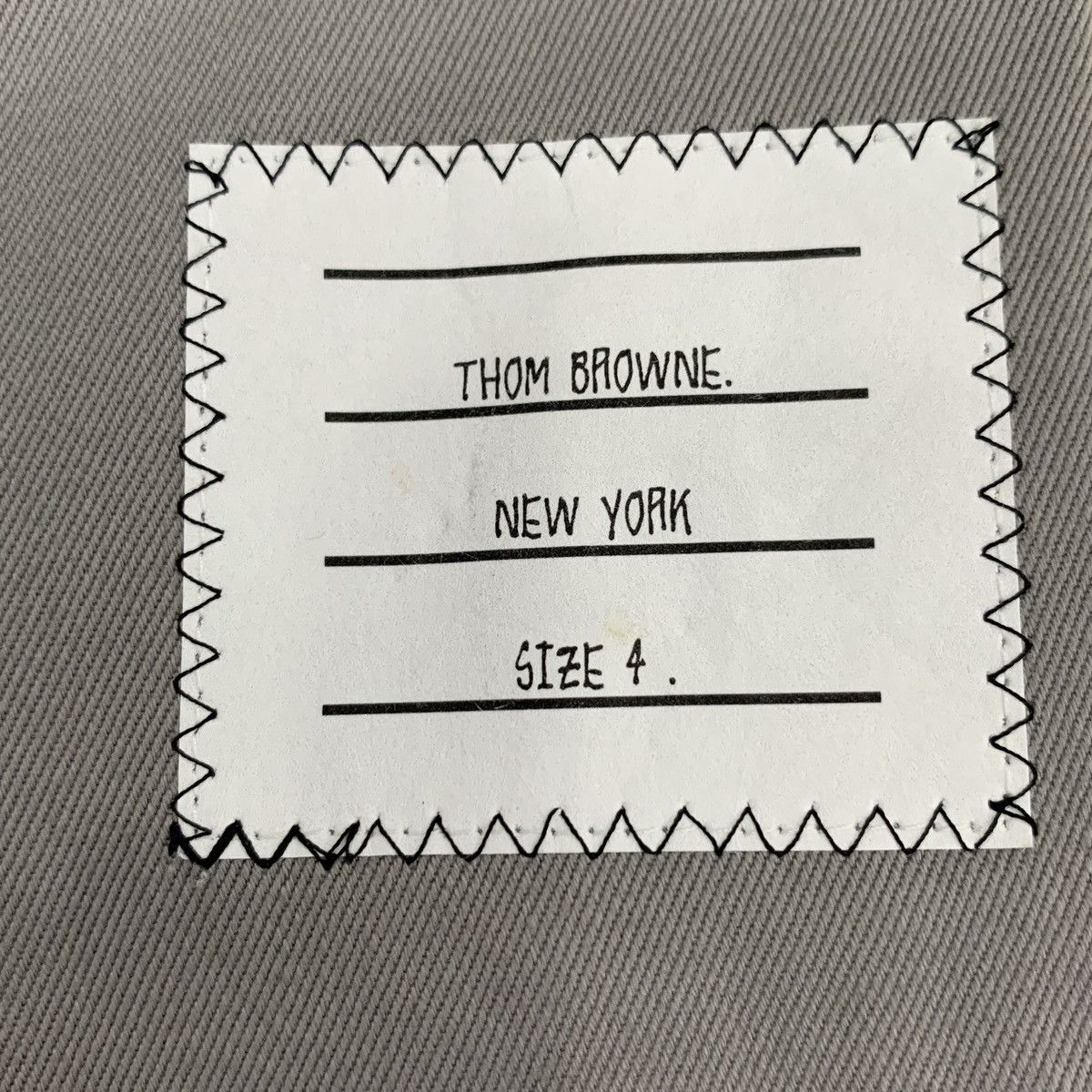 Thom Browne Thom Browne Grey Cotton Casual Suit Pants K26WX Size US 36 / EU 52 - 6 Thumbnail