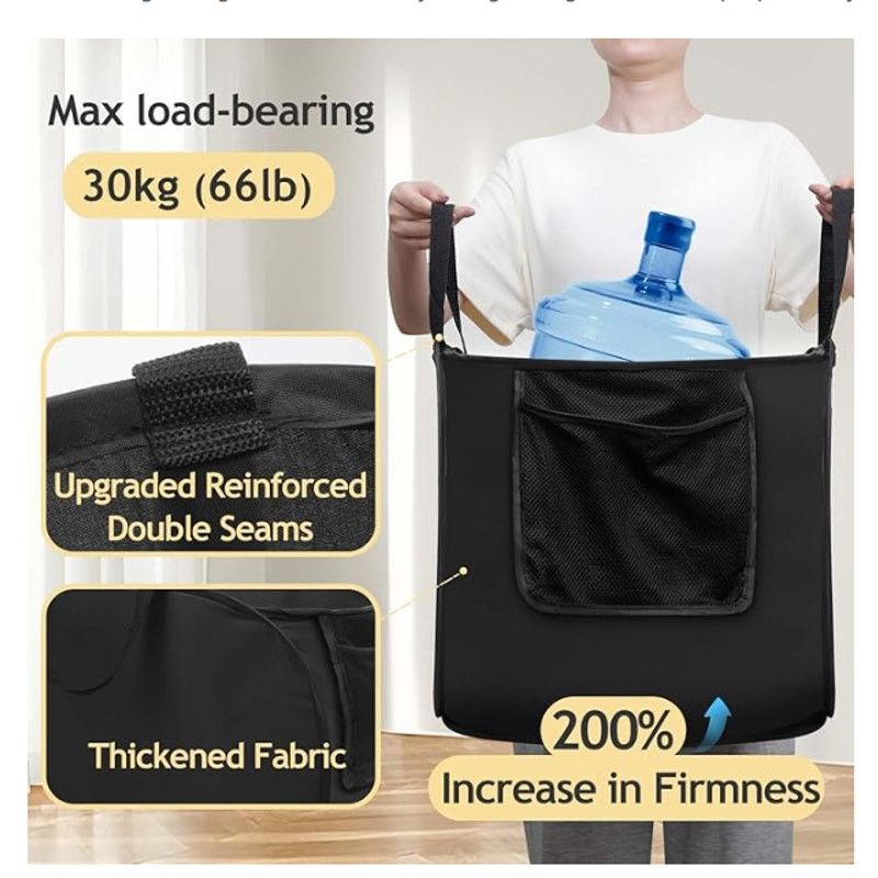 The Unbranded Brand Polyester Pop-up Laundry Hamper, 70L(18.5 Gal) Size ONE SIZE - 3 Thumbnail