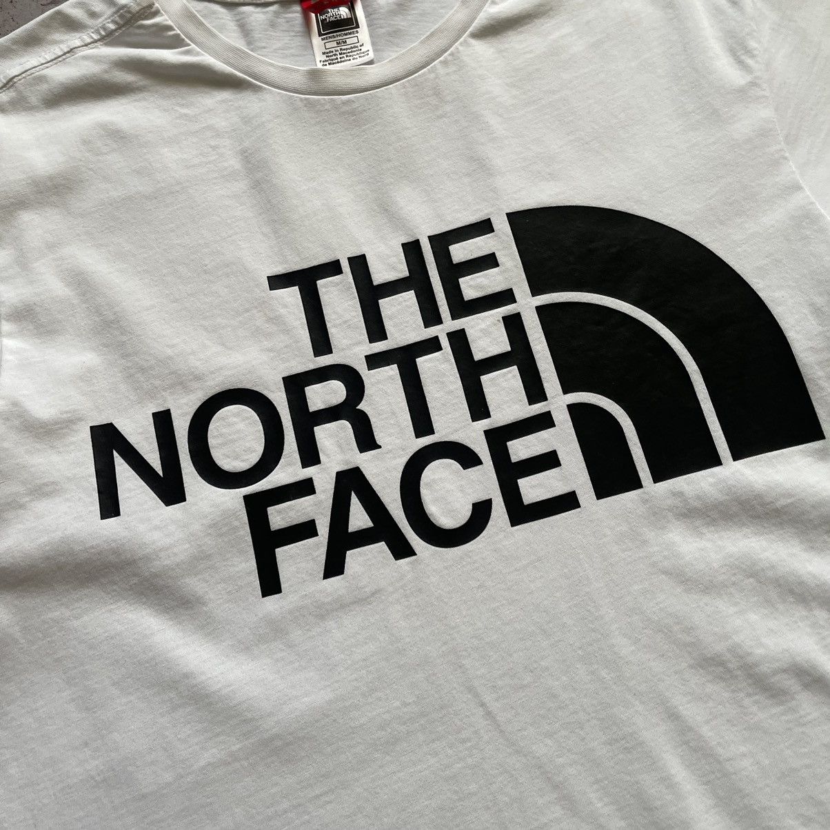 The North Face The North Face white t-shirt big logo Size US M / EU 48-50 / 2 - 5 Thumbnail