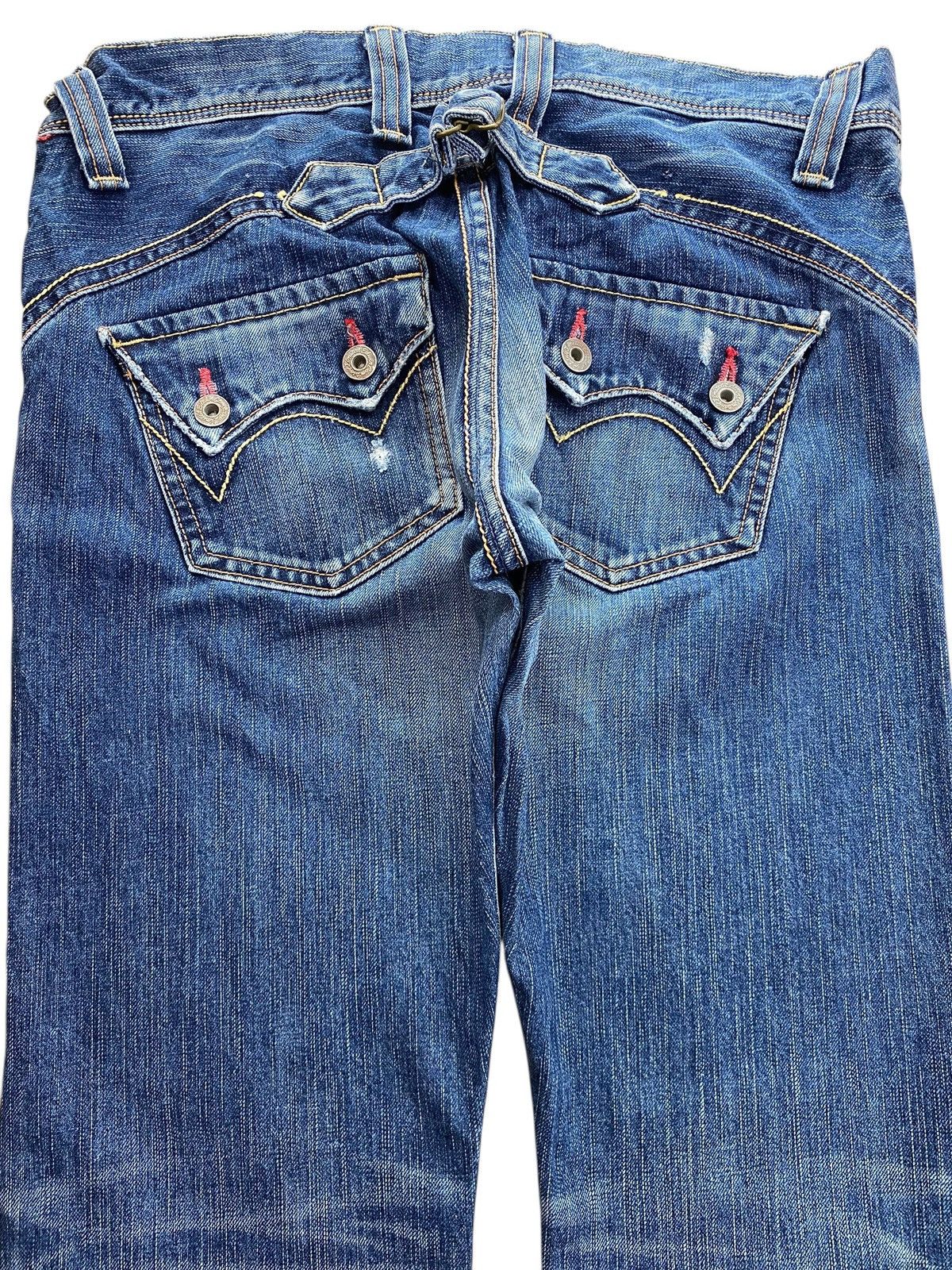 Edwin Edwin Faded Blue Wash Style Flare Jeans Size US 32 / EU 48 - 4 Thumbnail