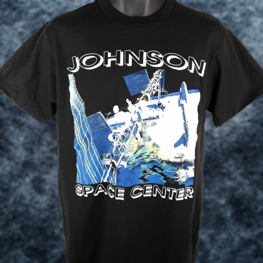 NASA VINTAGE NASA Johnson Space Center T Shirt Mens Size Medium 80s 90s Made In USA Size US M / EU 48-50 / 2 - 1 Thumbnail