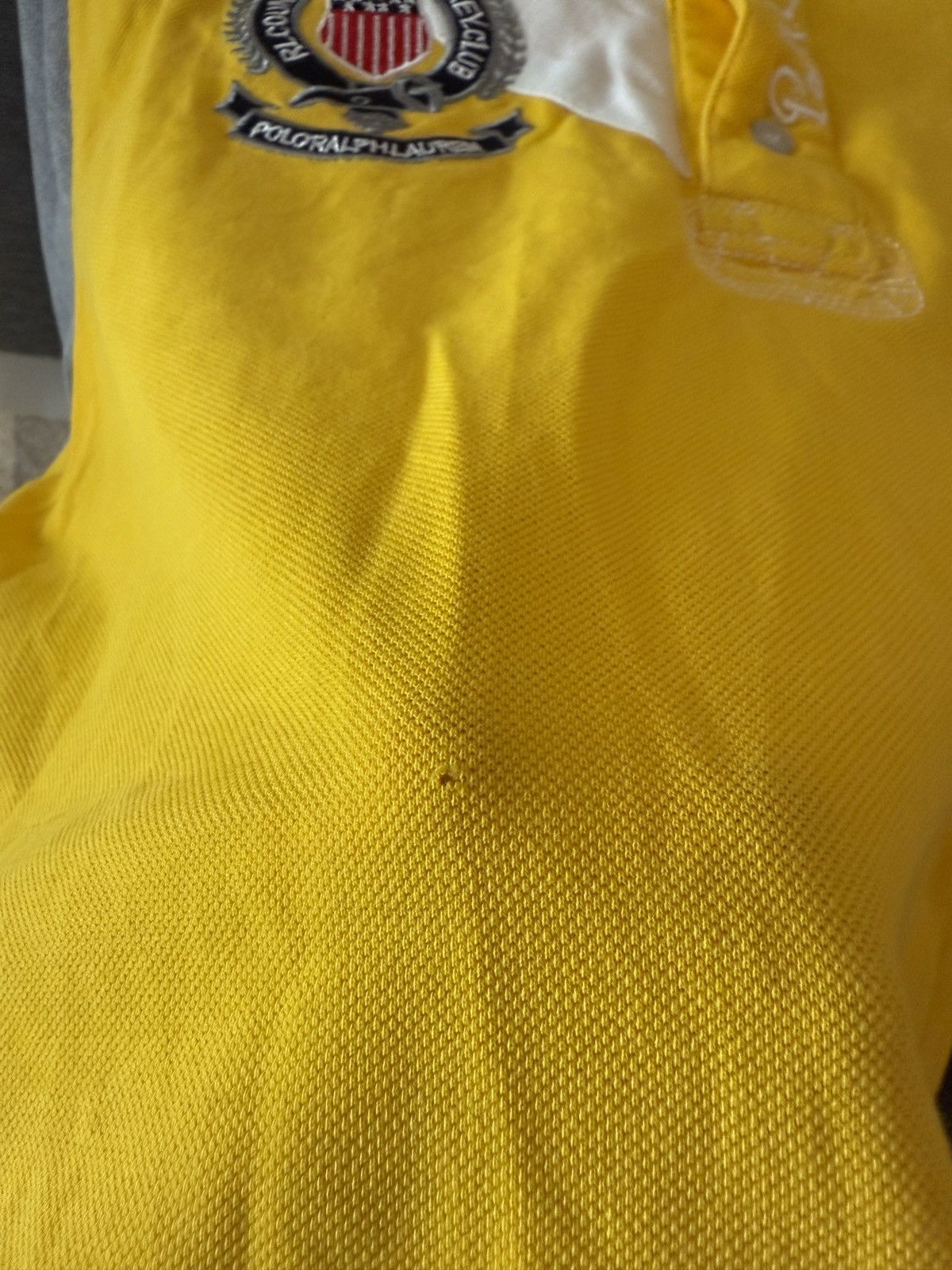 Polo Ralph Lauren Vintage Polo Ralph Lauren Yellow Polo Shirt Size US M / EU 48-50 / 2 - 14 Thumbnail