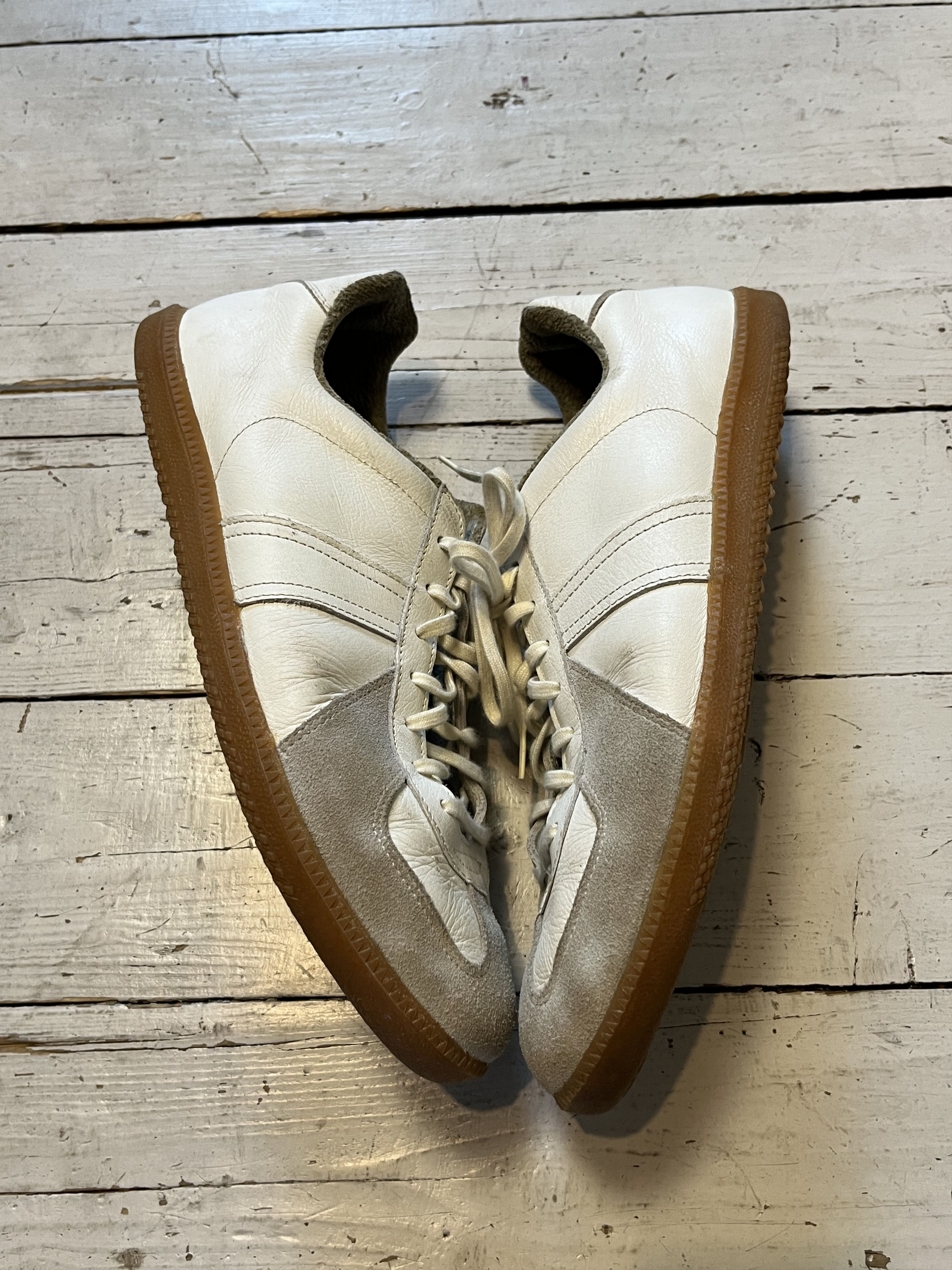 Vintage GAT BW Sport White Leather Shoes Vintage Maison Margiela Size US 10.5 / EU 43-44 - 3 Thumbnail