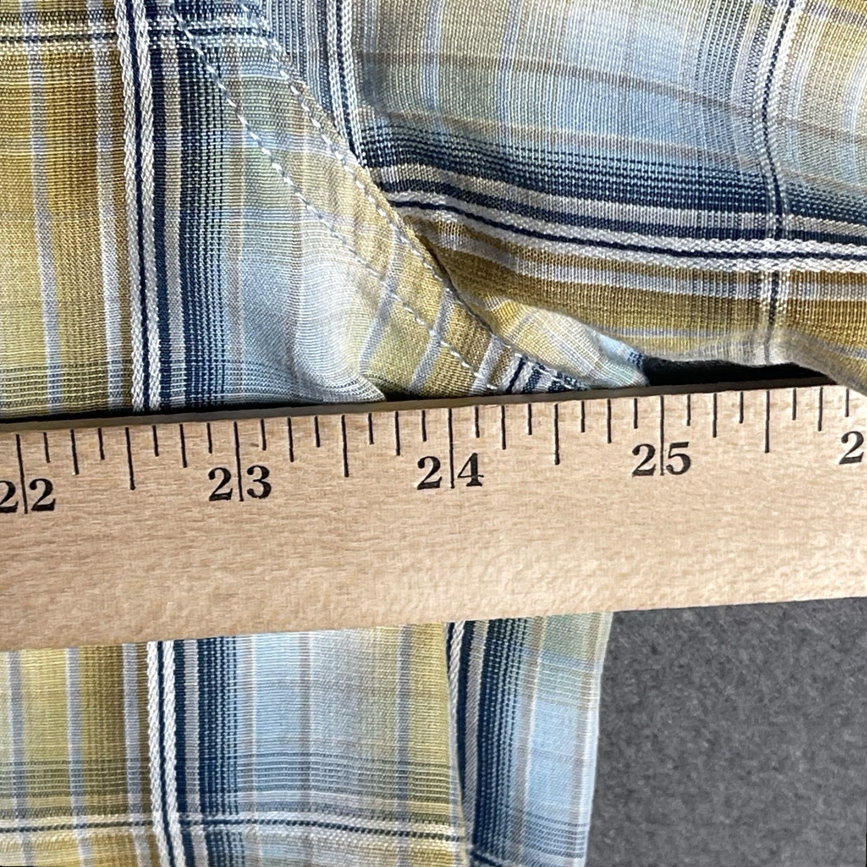 Tommy Bahama Tommy Bahama Shirt XL Yellow Plaid TENCEL Button-Up Short Sleeve Camp Surf Mens Regular Size US XL / EU 56 / 4 - 7 Thumbnail