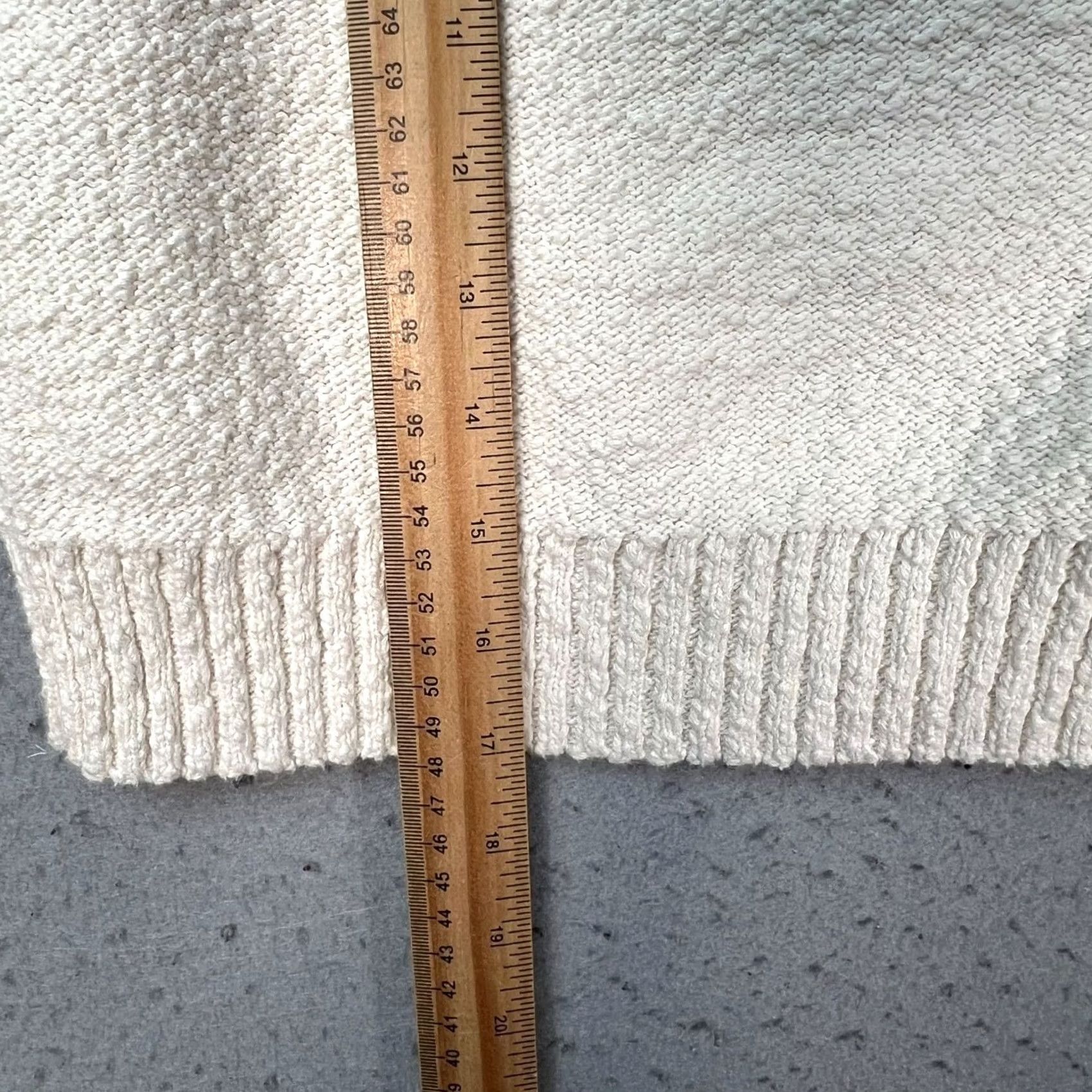 Madewell Madewell Tank Cropped One-Shoulder Knit Ivory Womens Size M Size M / US 6-8 / IT 42-44 - 6 Thumbnail