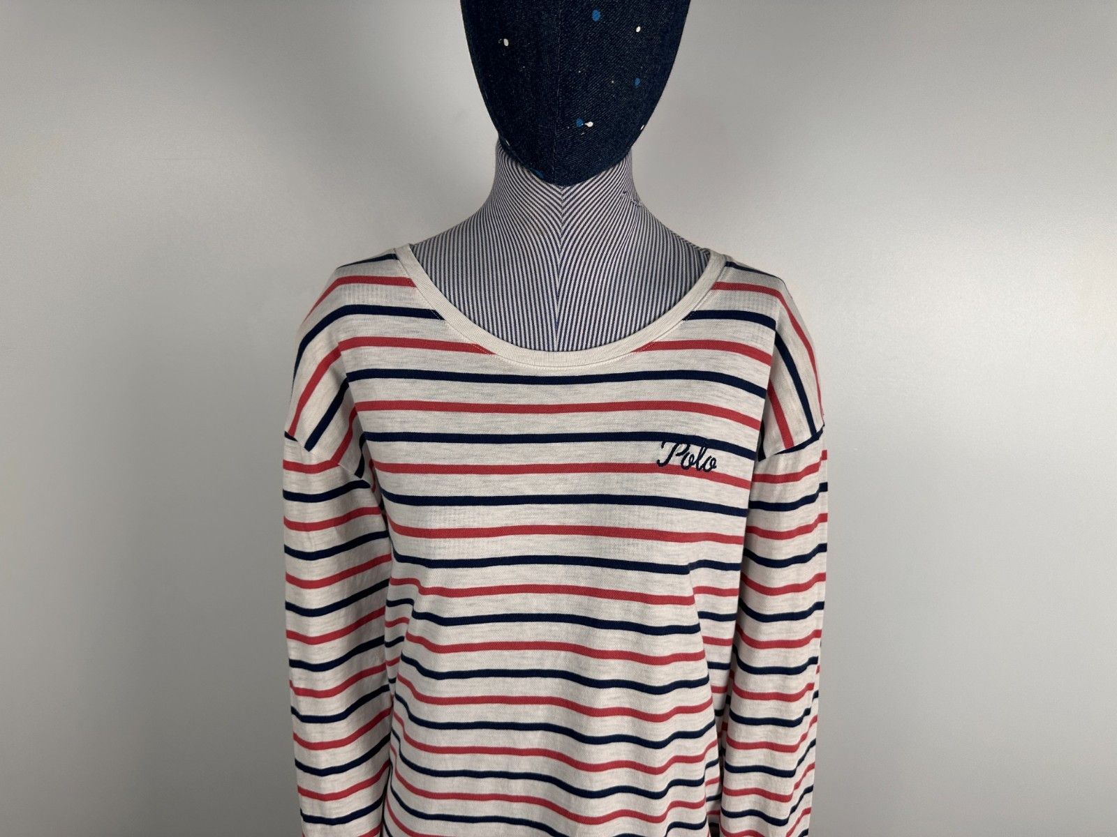 Polo Ralph Lauren Polo Ralph Lauren Women's Long Sleeve Striped T-Shirt Size M Size M / US 6-8 / IT 42-44 - 3 Thumbnail