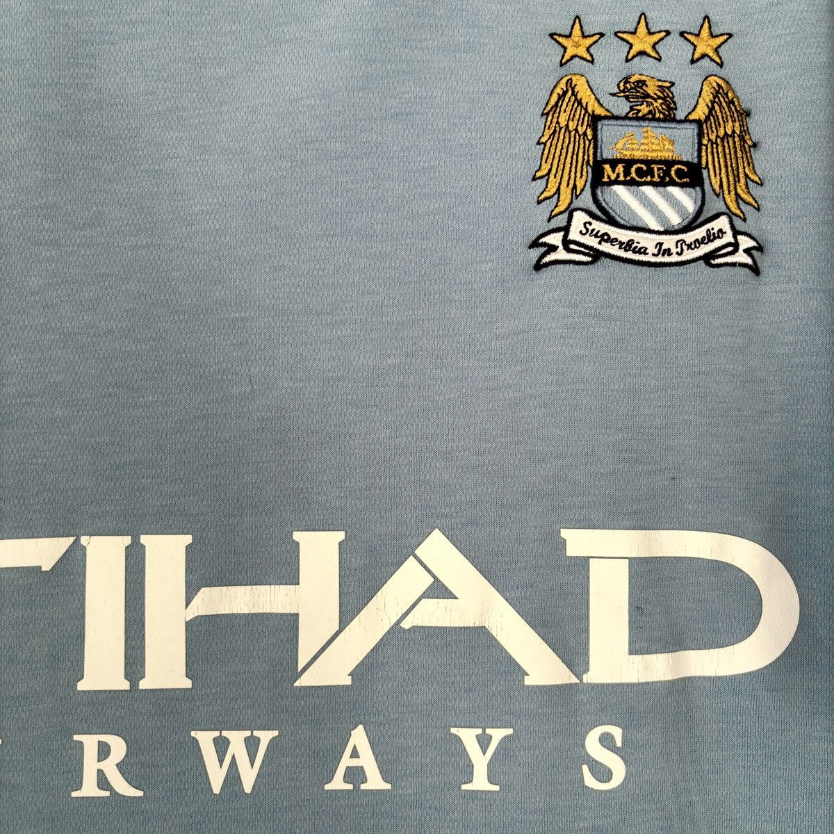 Umbro × Vintage 2009 2010 Manchester City Umbro Home Kit Soccer Jersey Shirt Size US L / EU 52-54 / 3 - 5 Thumbnail