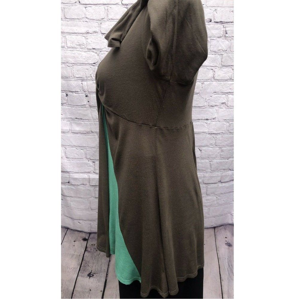 Other Ella Moss Colorblock 3/4 Sleeve Top Size L Size L / US 10 / IT 46 - 4 Thumbnail