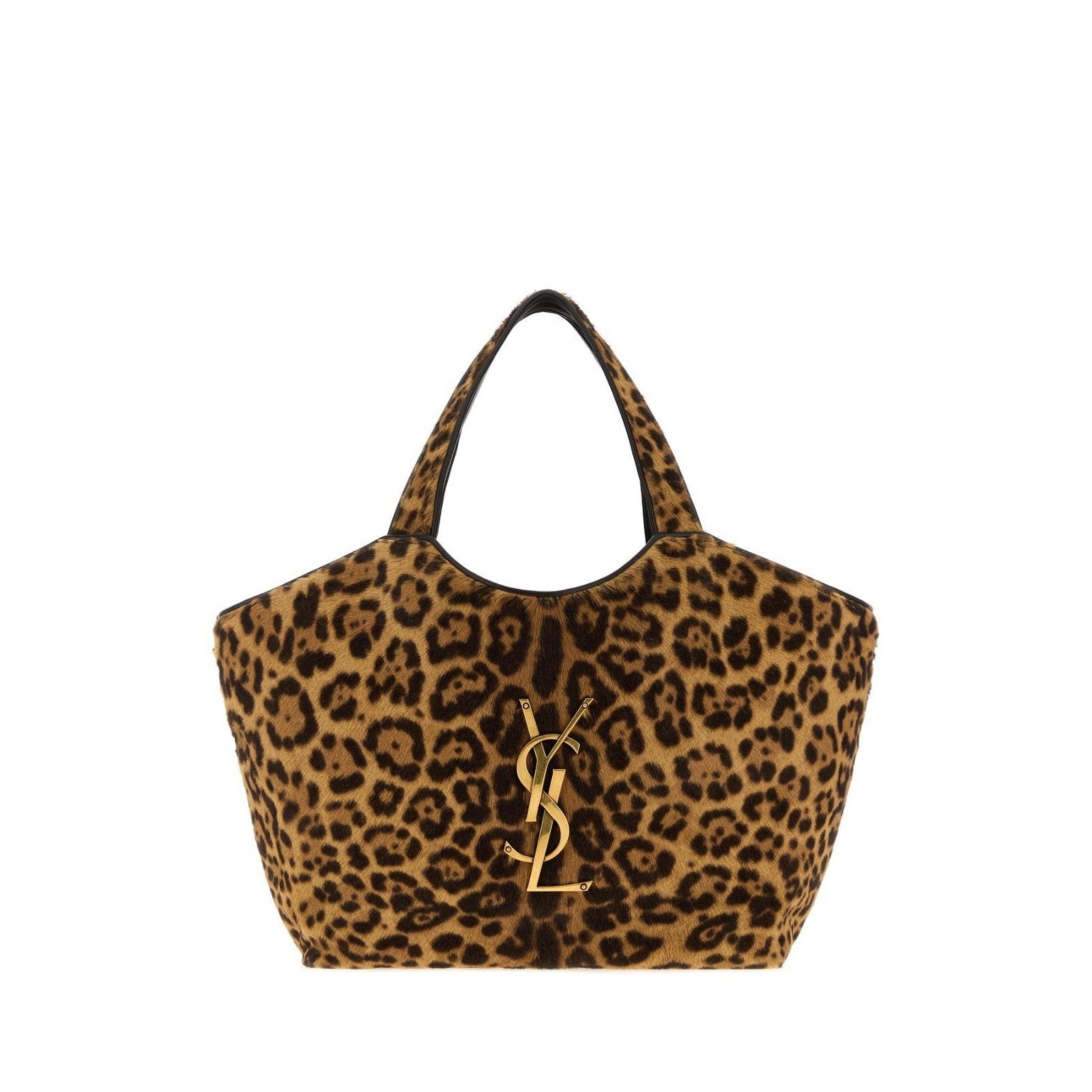 Saint Laurent Paris SAINT LAURENT $5500 Icare Medium Brown And Black Top Handle Size ONE SIZE - 1 Thumbnail