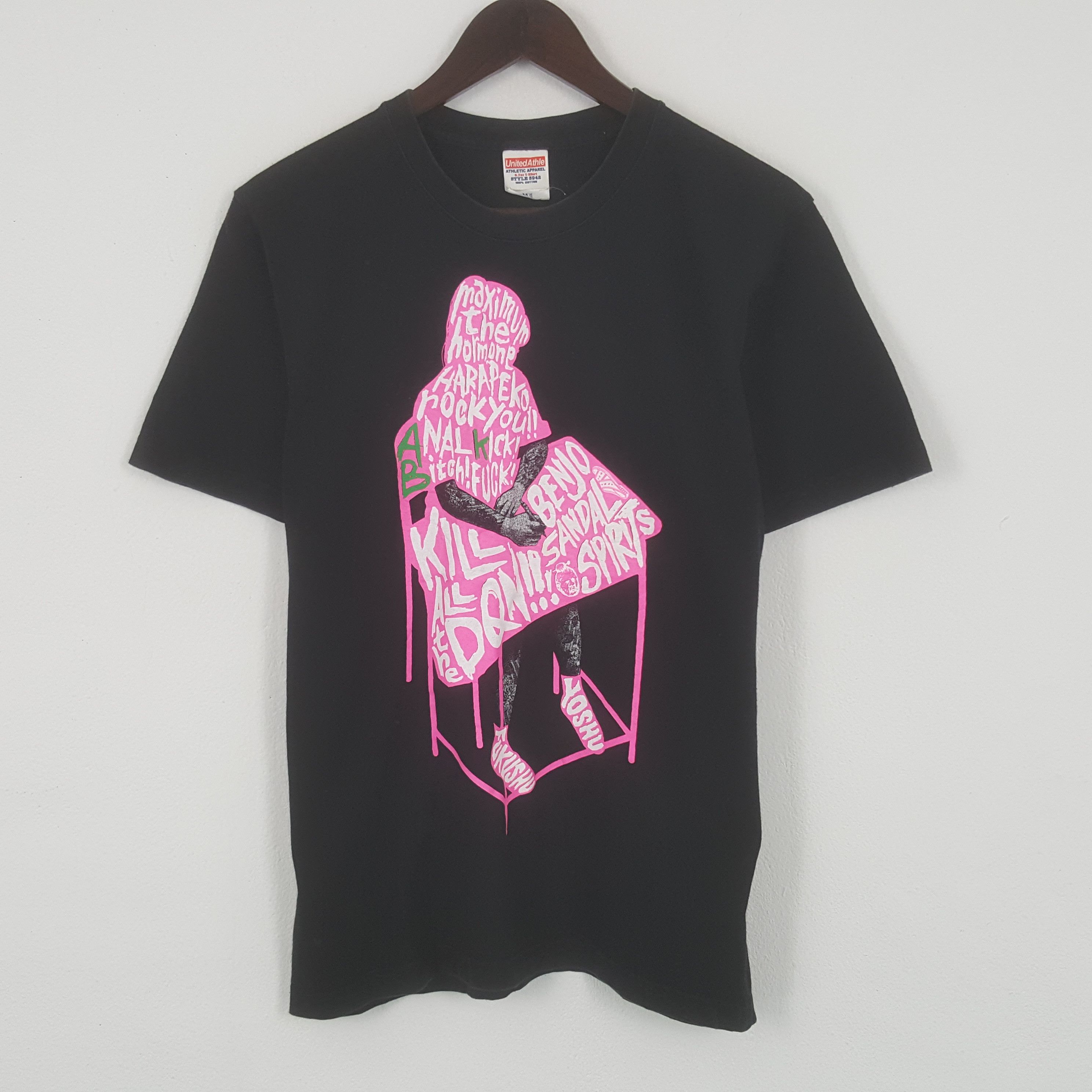 Band Tees × Japanese Brand × Vintage Vintage Maximum The Hormone Japanese Band Tshirt Size US M / EU 48-50 / 2 - 3 Thumbnail