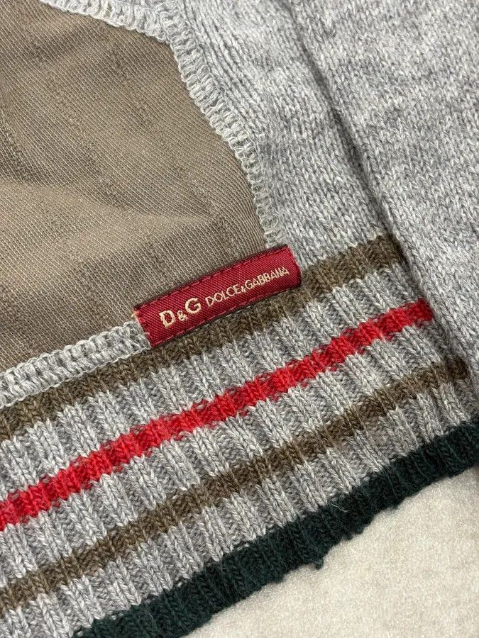 Dolce & Gabbana SS2003 Dolce & Gabbana Grey Italian Zip-up Hooded Sweater Size US M / EU 48-50 / 2 - 9 Thumbnail