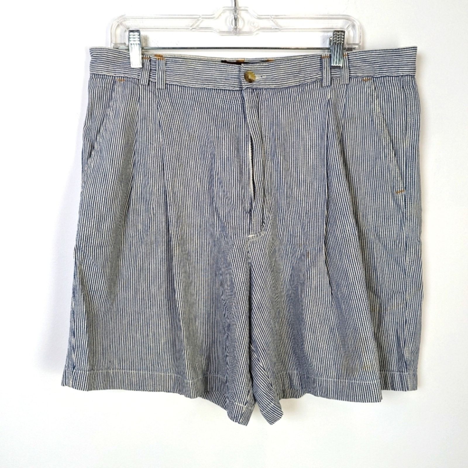 Timberland Timberland Men's Striped Shorts 38 Size US 38 / EU 54 - 1 Thumbnail