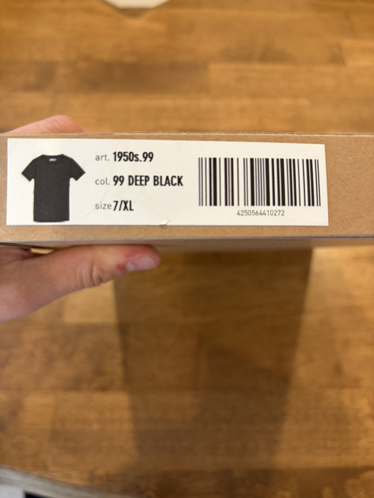 Merz B. Schwanen Merz B Schwanen 1950s BLACK CLASSIC FIT LIGHTWEIGHT T-SHIRT Size US XL / EU 56 / 4 - 6 Thumbnail