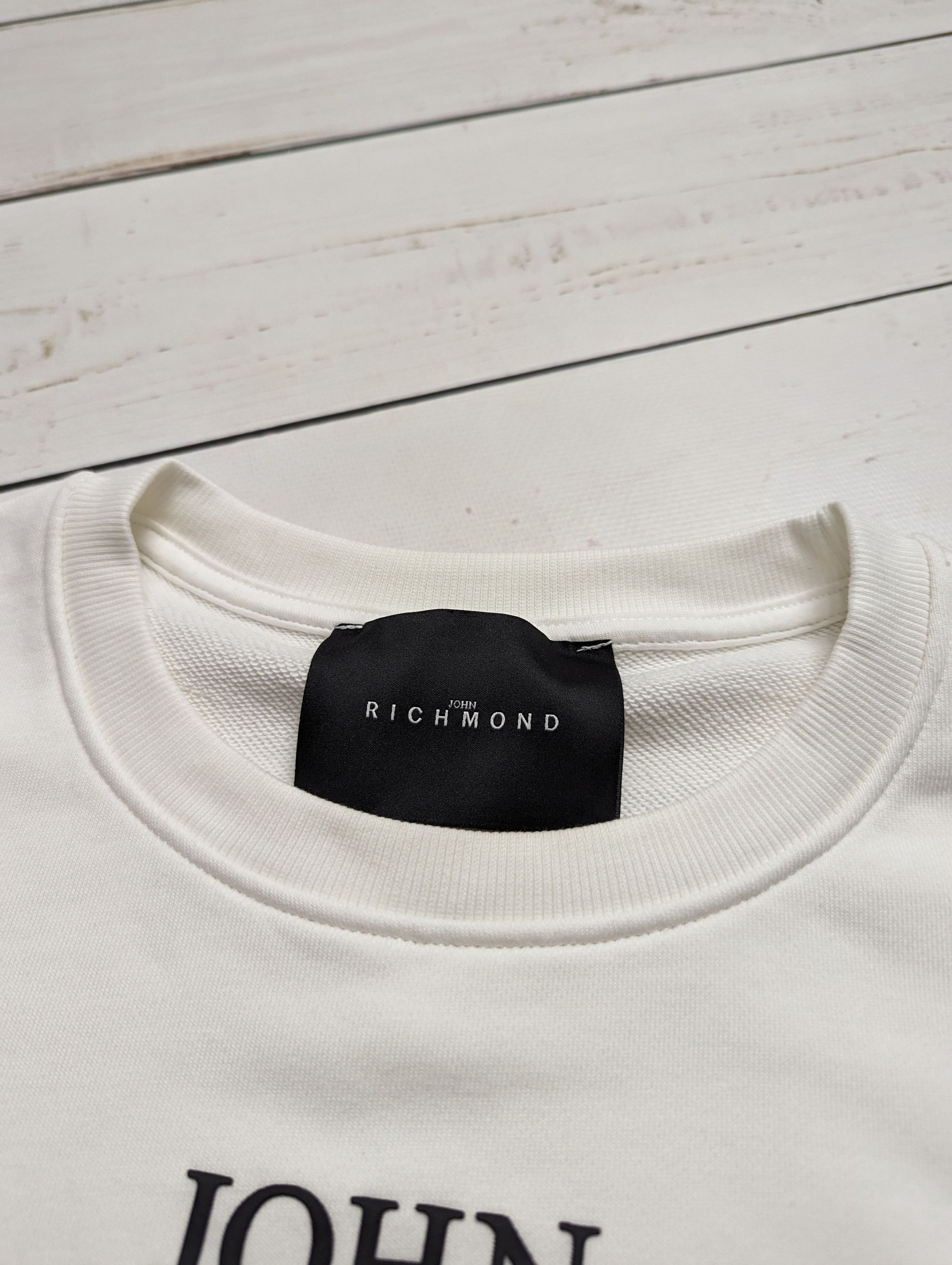 John Richmond John Richmond white sweatshirt size M L Size US M / EU 48-50 / 2 - 8 Thumbnail