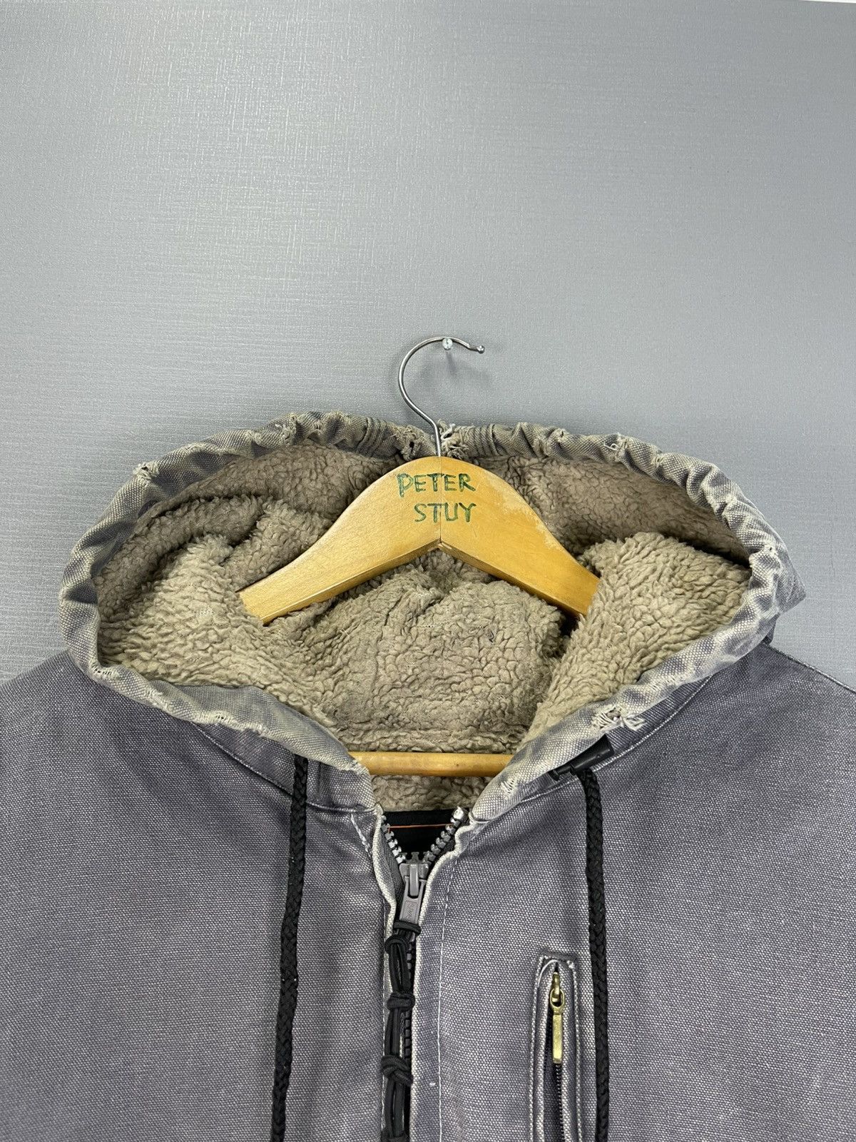 Vintage Vintage Walls Chore Fleece Jacket Size US XXL / EU 58 / 5 - 6 Thumbnail