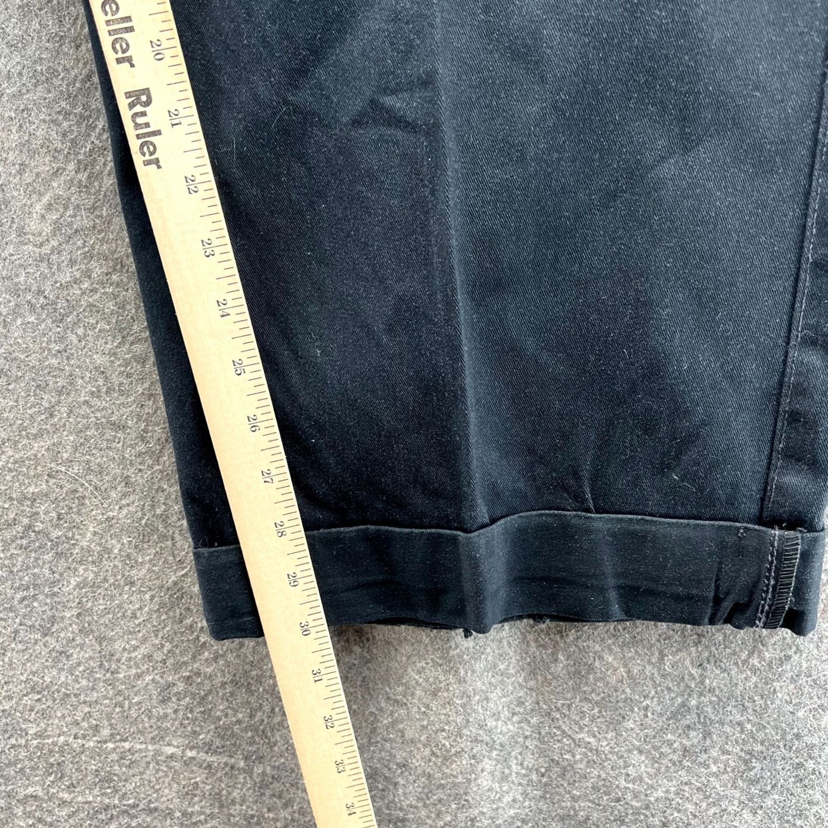 Carhartt Carhartt Pants Mens 54x32 Black Twill Relaxed Straight Chino Workwear Baggy USA Black 54x32 Mens Size US 38 / EU 54 - 7 Thumbnail