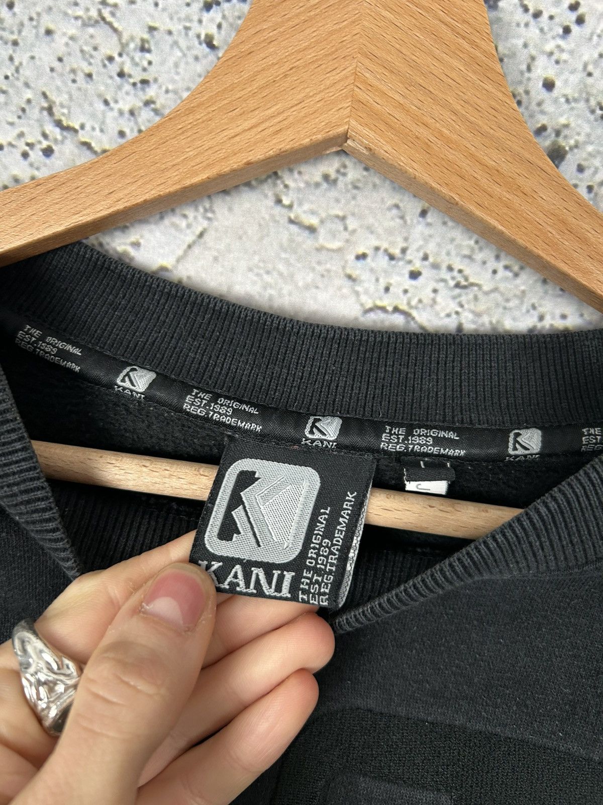 Karl Kani Karl Kani 90s Baggy Crewneck Vintage Streetwear Rap Skate Size US L / EU 52-54 / 3 - 4 Thumbnail