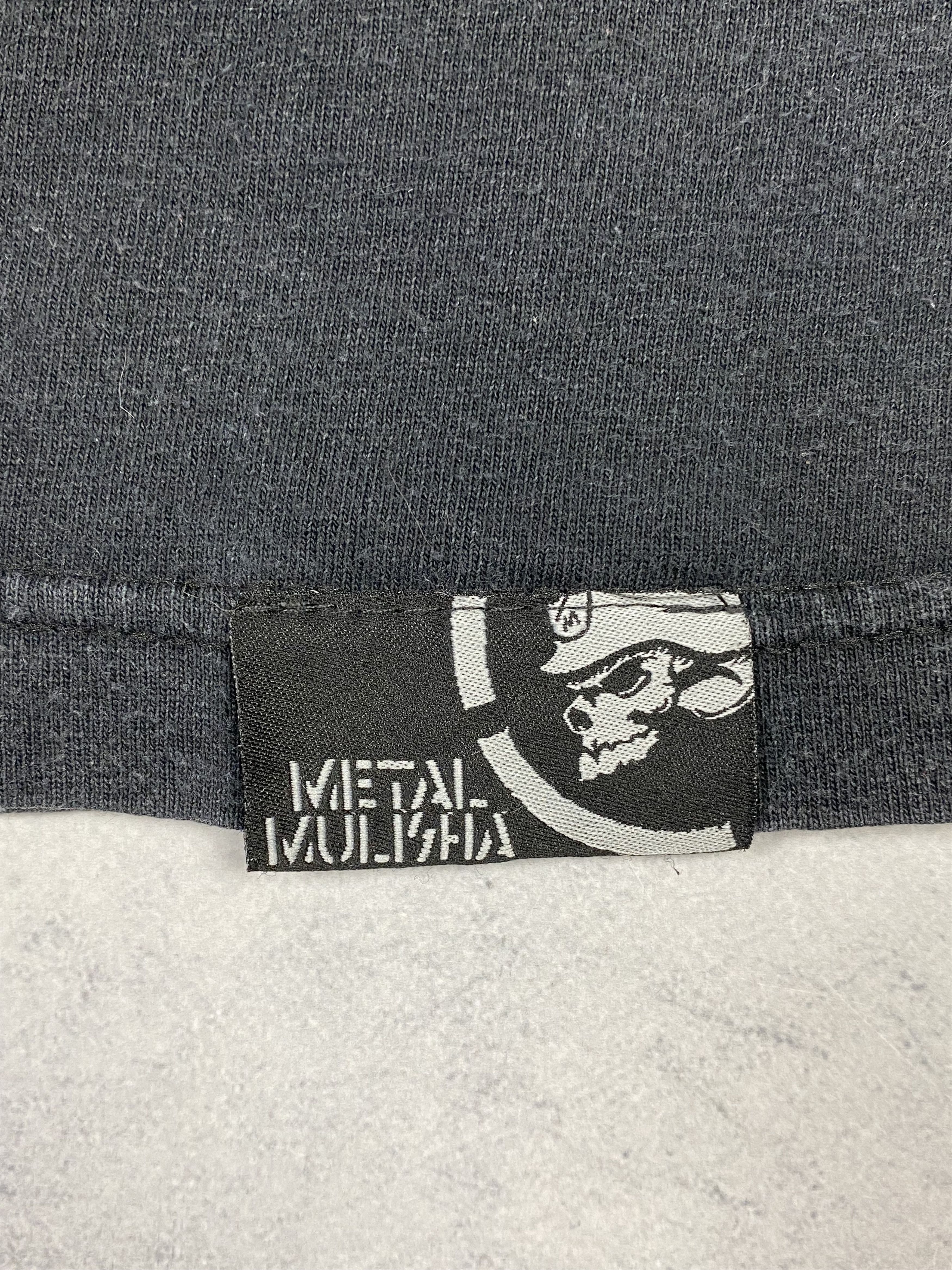 Band Tees Vintage Metal Mulisha Big Logo Skull Graphic y2k T Shirt Size US L / EU 52-54 / 3 - 10 Thumbnail
