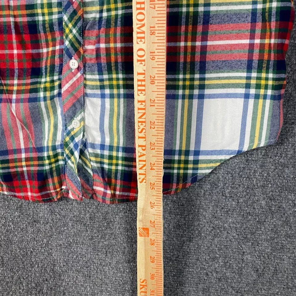 Other Aerie Button Up Top Women's Medium Long Sleeve Plaid M Size M / US 6-8 / IT 42-44 - 6 Thumbnail