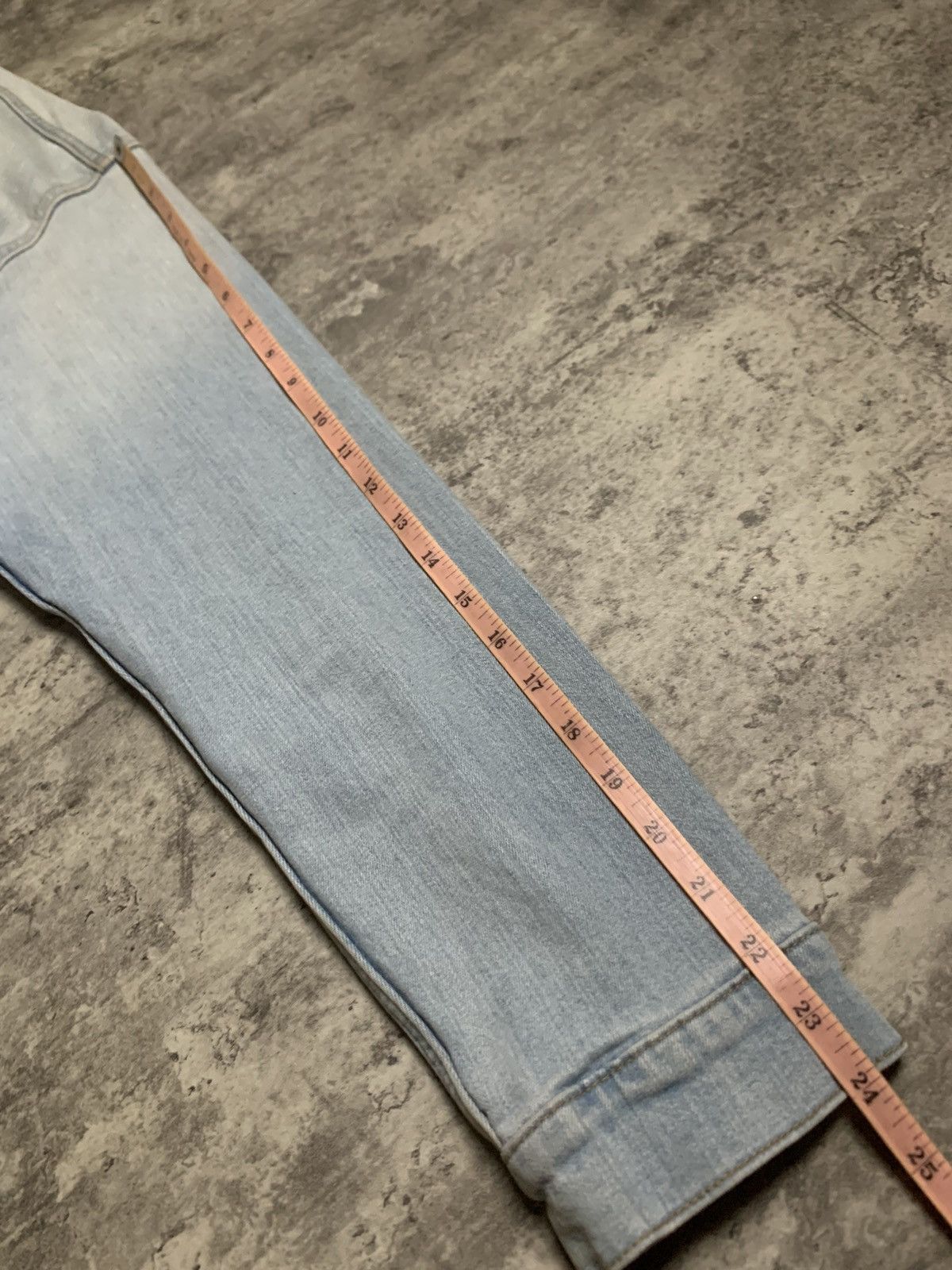 Japanese Brand Type 3 Denim Levis Style Light Blue Jacket By Wego Standard Size US M / EU 48-50 / 2 - 12 Thumbnail