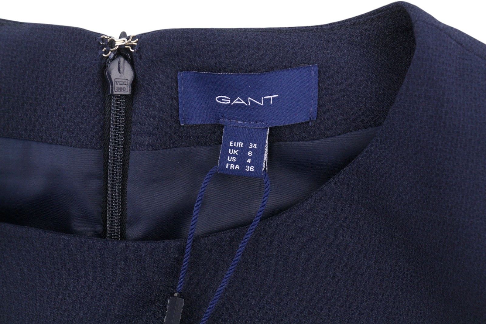 Gant HOPSACK STRETCH EU34 Wool Blend 3/4 Sleeve Dress 84933 Size XS / US 0-2 / IT 36-38 - 10 Thumbnail