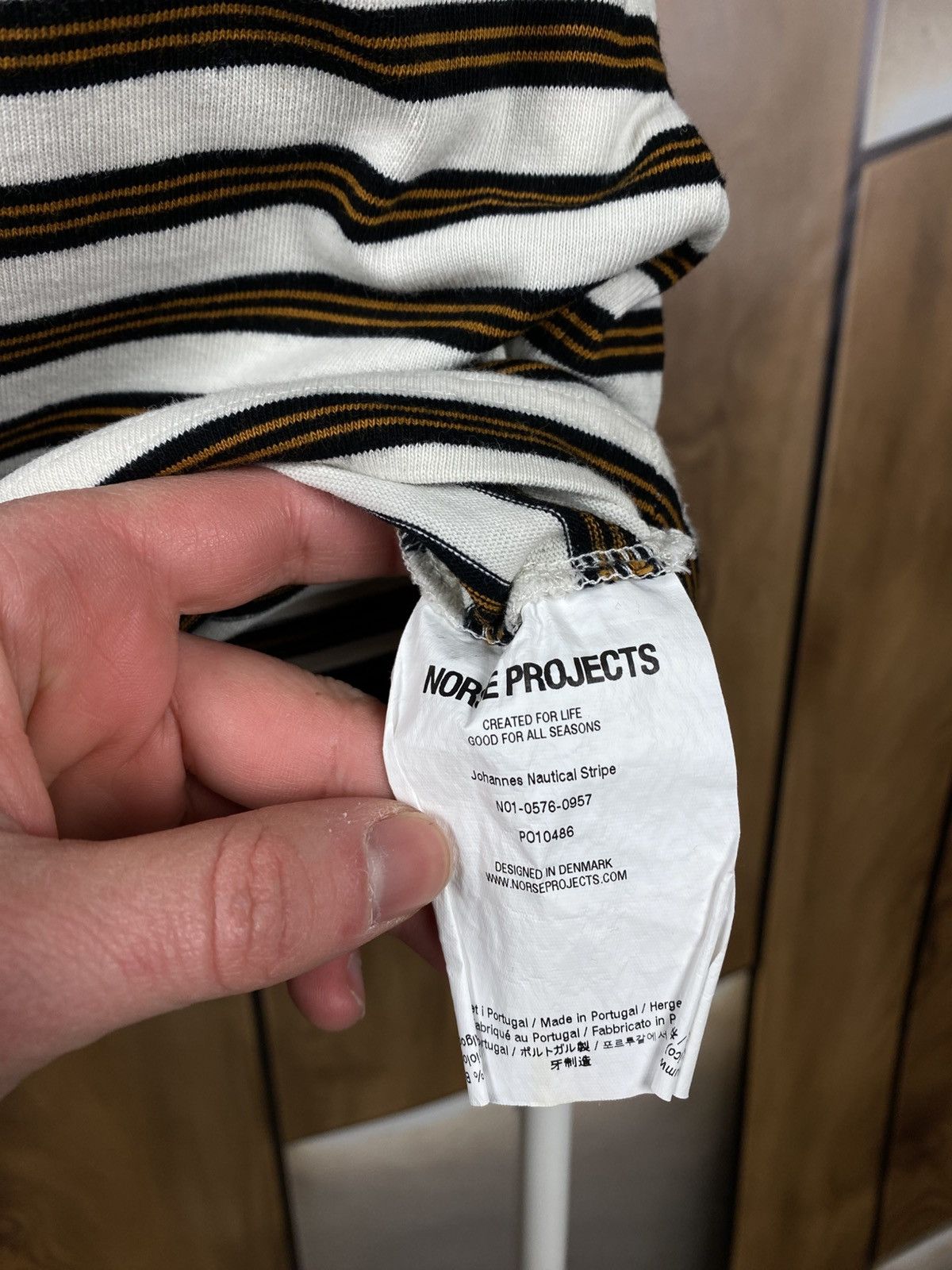 Norse Projects 🔥T-Shirt Norse Projects Striped Tee🔥 Size US L / EU 52-54 / 3 - 7 Thumbnail