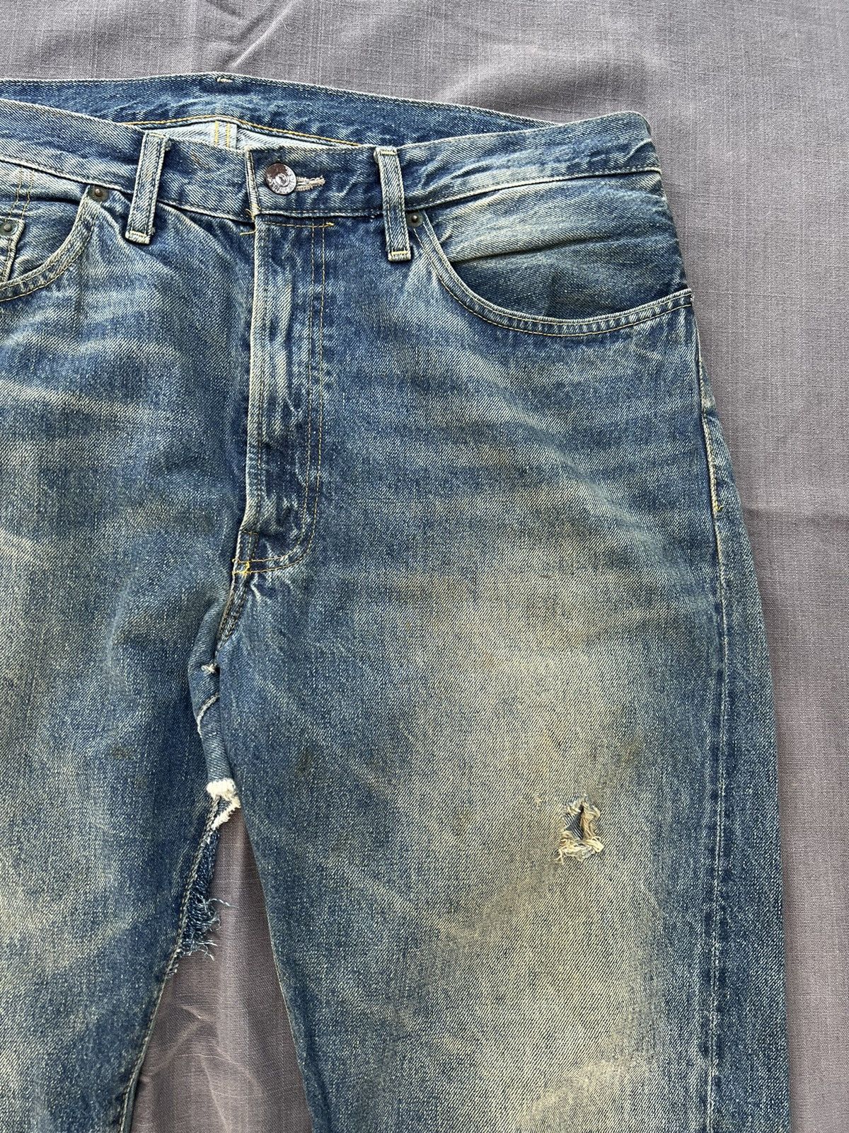 Levi's Vintage Clothing 🔥HOT DROPS🔥 1954 LVC 501Z XX "E" selvedge denim Size US 36 / EU 52 - 4 Thumbnail