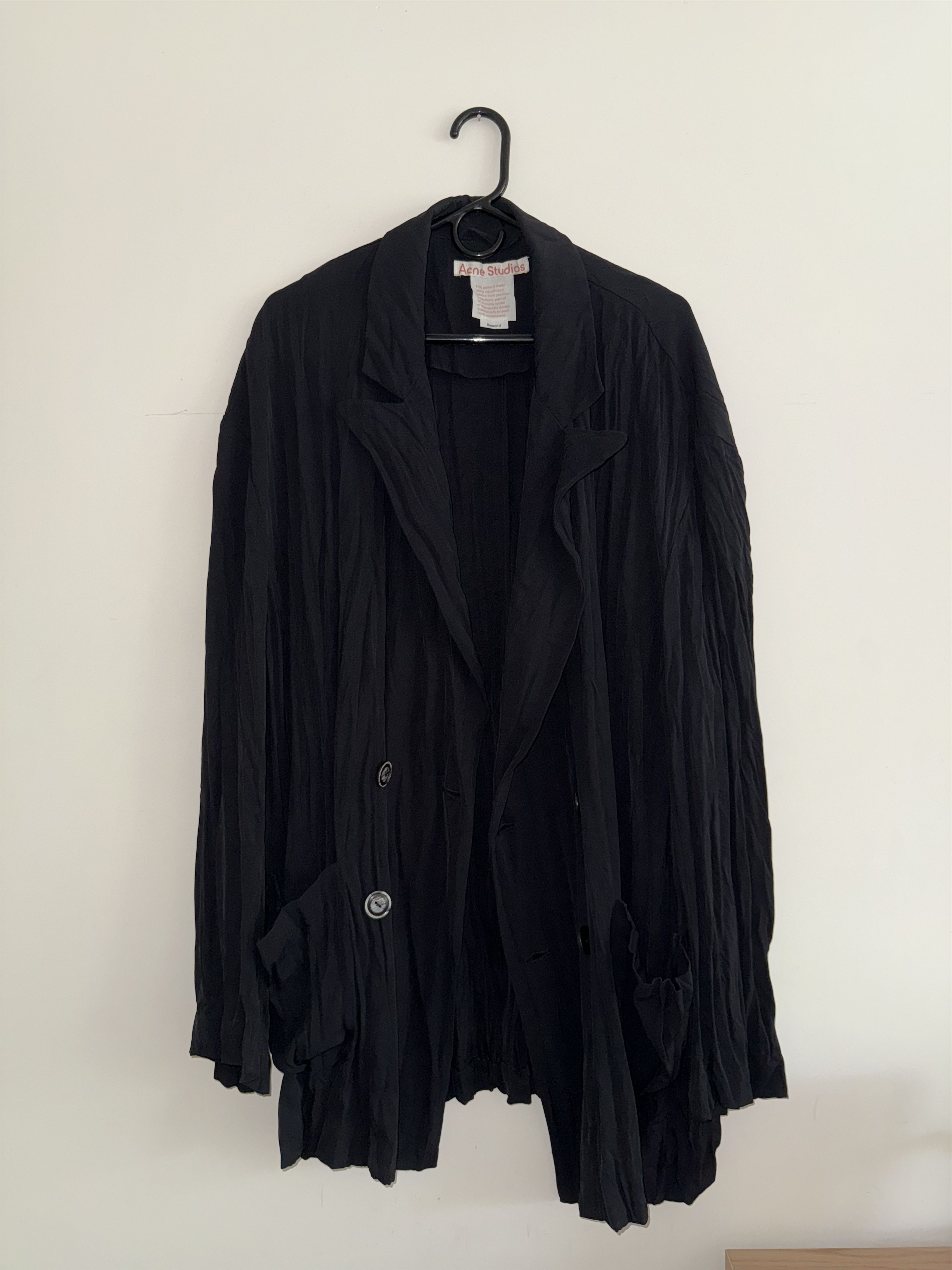 Acne Studios Acne Studios Pleated Blazer Size US M / EU 48-50 / 2 - 3 Thumbnail