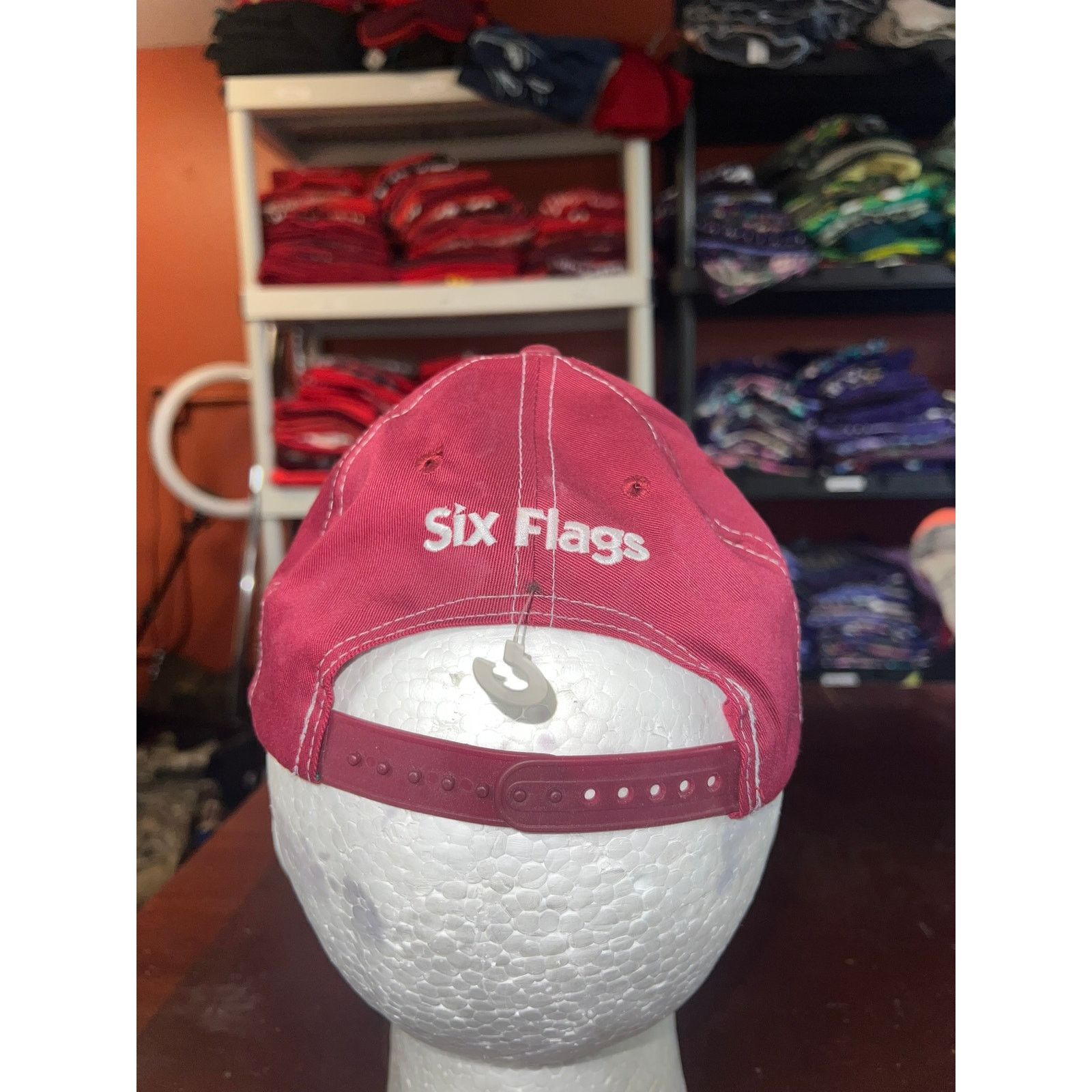 Vintage Vintage Marvin The Martian Hat Snapback Six Flags VTG Cap Size ONE SIZE - 6 Thumbnail