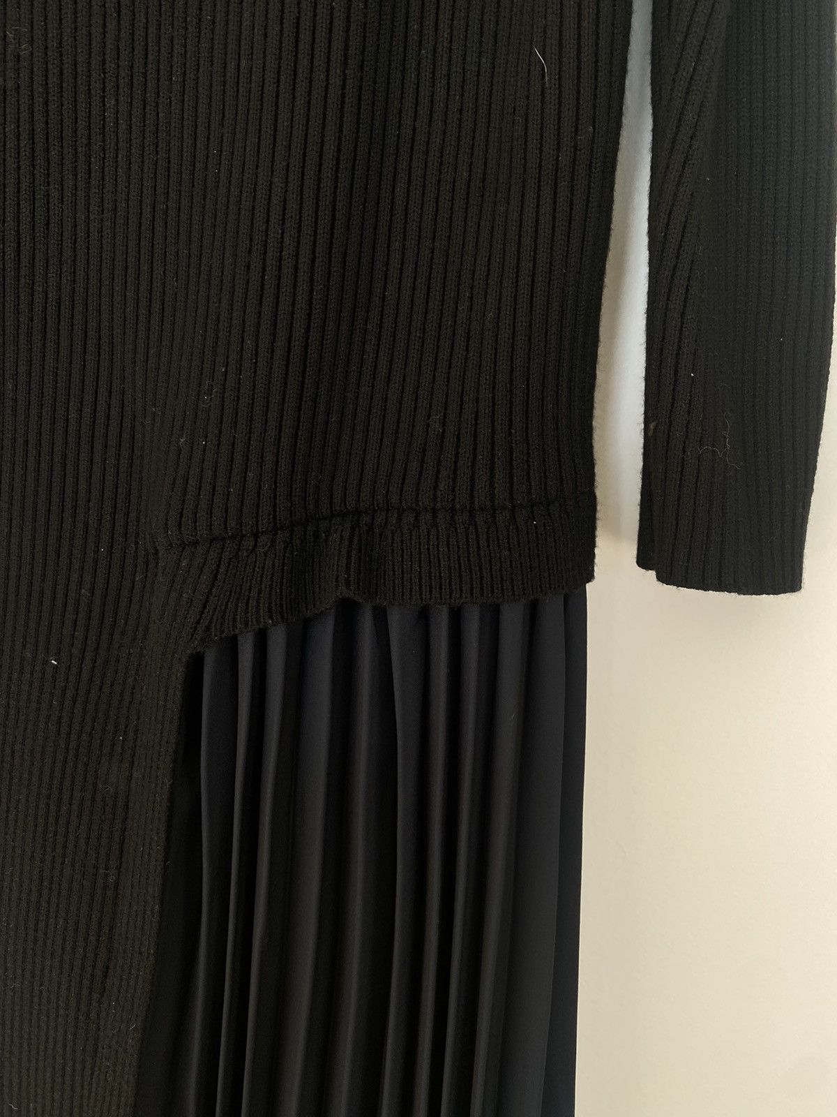 Other Dalia MacPhee Black Midi Sweater Pleated Ombre Size 2X Size XXL / US 16-18 / IT 52-54 - 7 Thumbnail