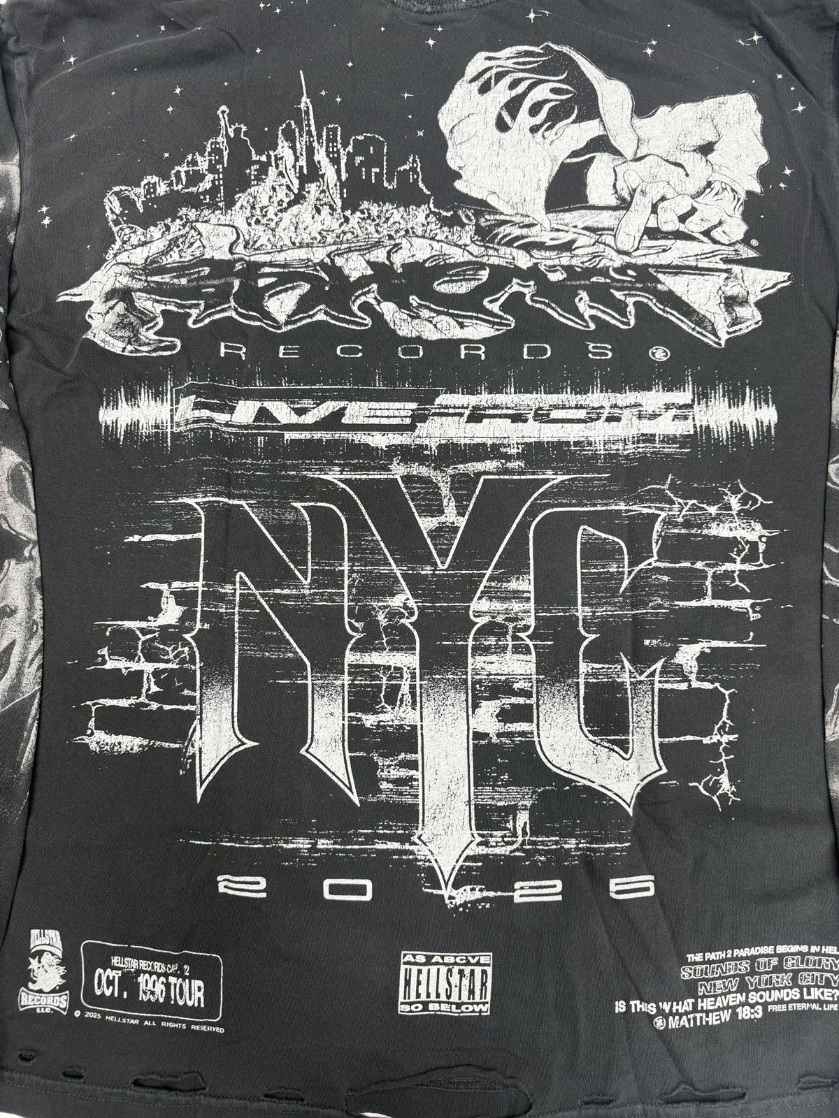 HELLSTAR Hellstar Liberty Long Sleeve T-shirt Size US XL / EU 56 / 4 - 5 Thumbnail