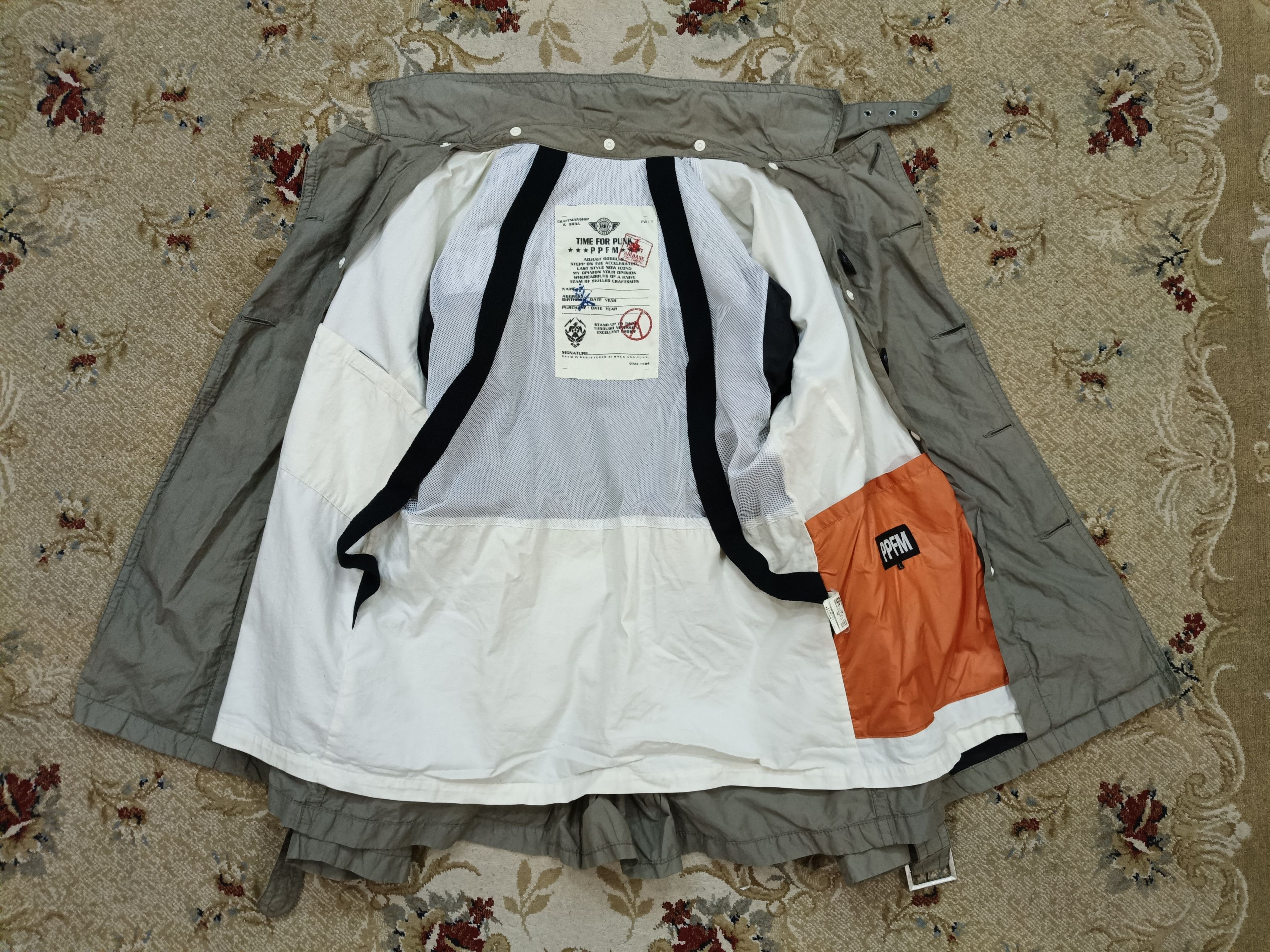 Hysteric Glamour × PPFM × Seditionaries PPFM Time For Punk Double Breast Coat Size US L / EU 52-54 / 3 - 15 Thumbnail