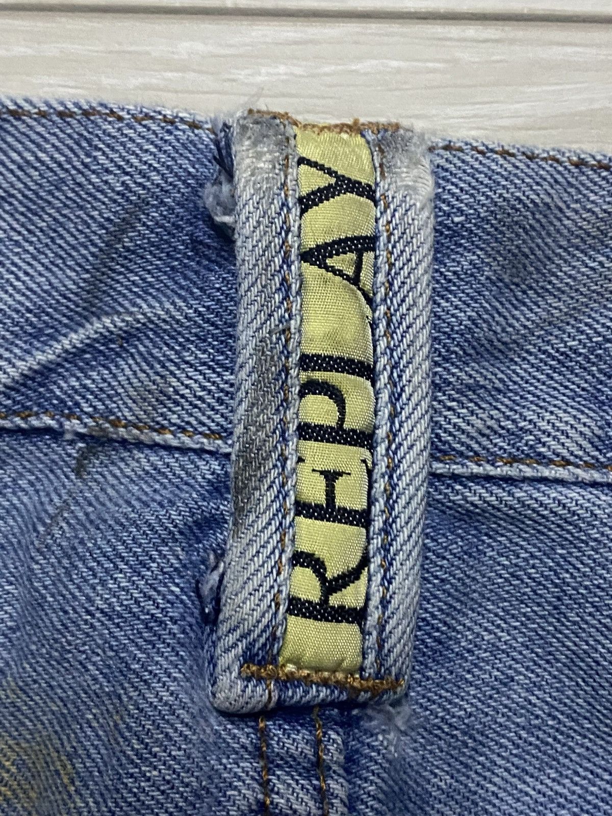 Replay Vintage Replay Mud Wash high Rised Distressed Loose Jeans Size US 32 / EU 48 - 14 Thumbnail