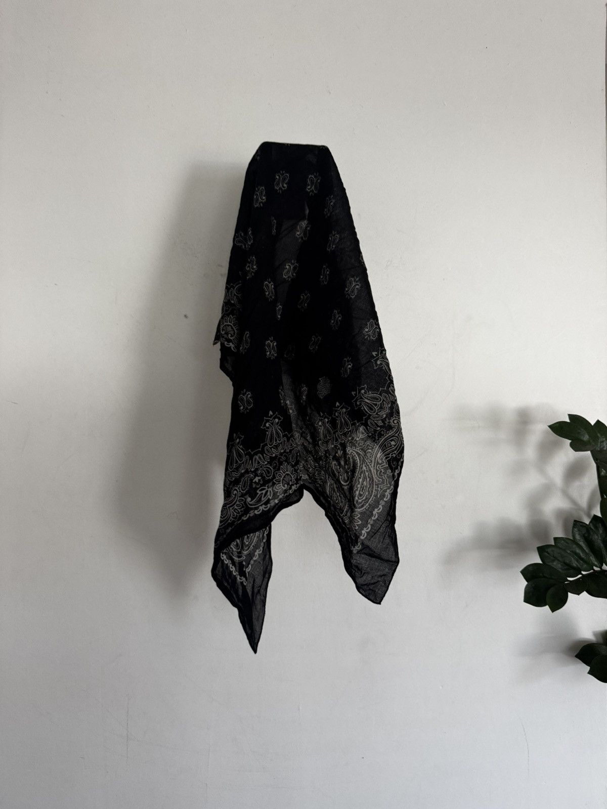 Hedi Slimane × Saint Laurent Paris SLP HEDI PAISLEY BANDANA SCARF