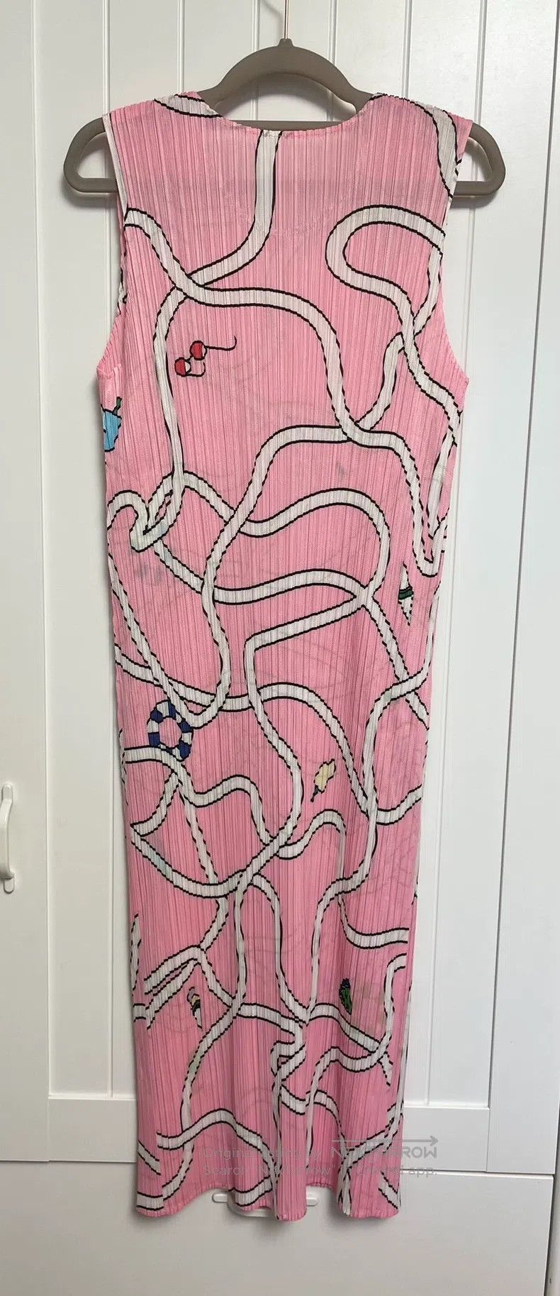 Issey Miyake Issey Miyake Wave Dress Pink Size L / US 10 / IT 46 - 2 Thumbnail