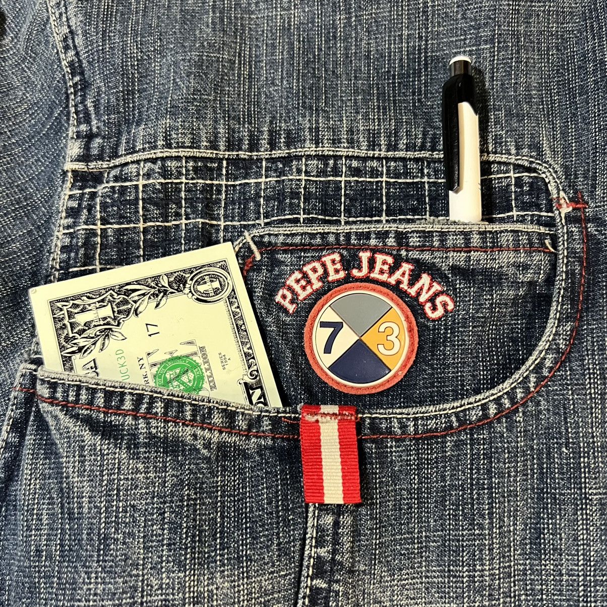 Pepe Jeans Blue Hooded Denim Jean Jacket Size US XL / EU 56 / 4 - 9 Thumbnail