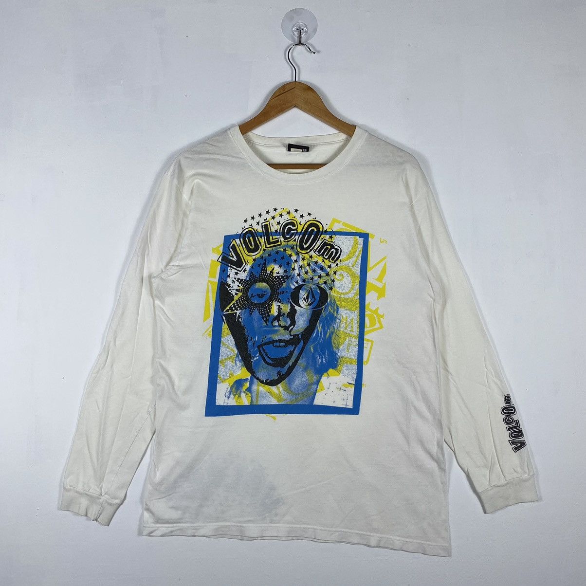 Vintage × Volcom Y2K VOLCOM STONE PSYCHEDELIC PRINTED LS TEE Size US L / EU 52-54 / 3 - 2 Thumbnail