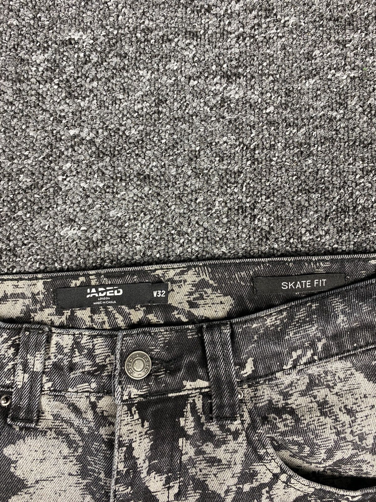 Jaded London Jaded London casual pants floral w32 skate fit | Grailed